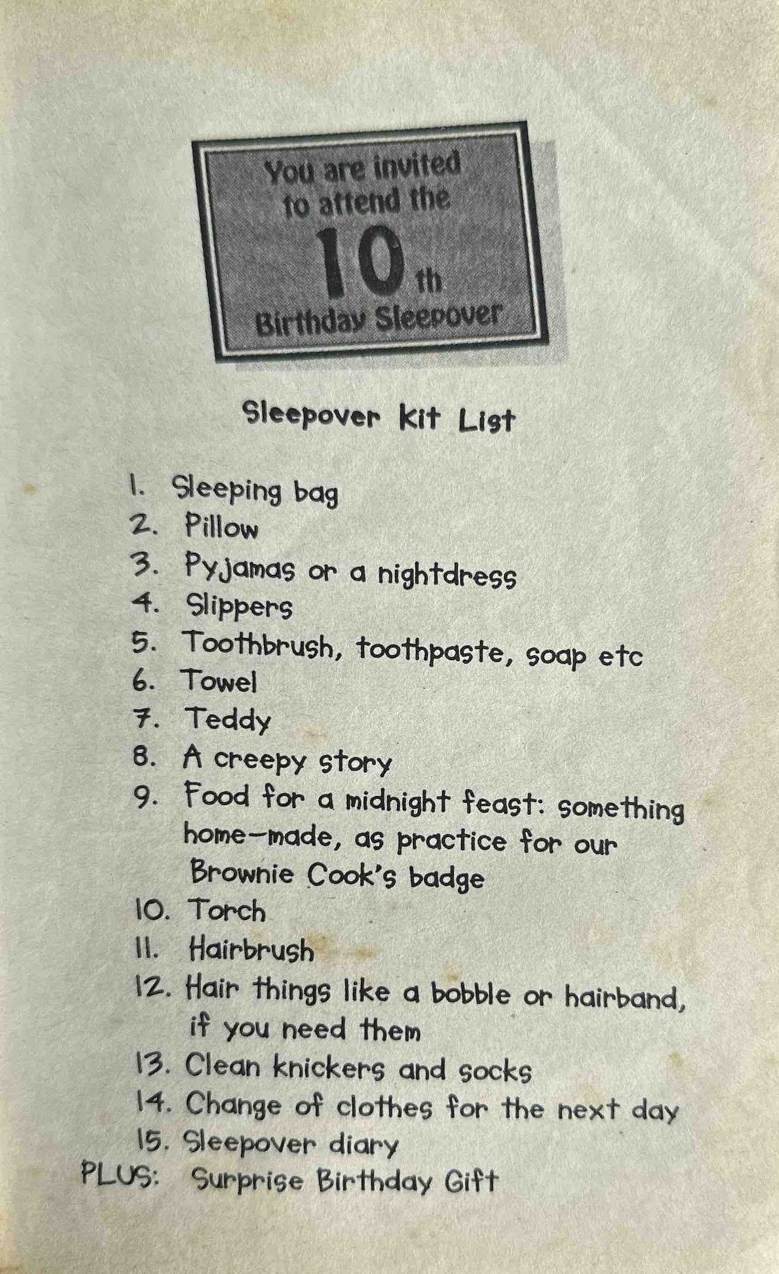 The Sleepover Club #10 Happy Birthday, Sleepover Club