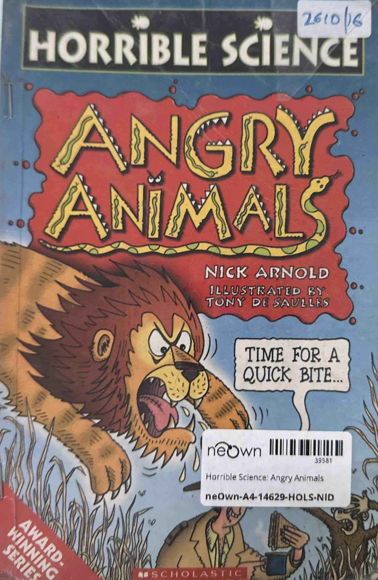 Horrible Science: Angry Animals