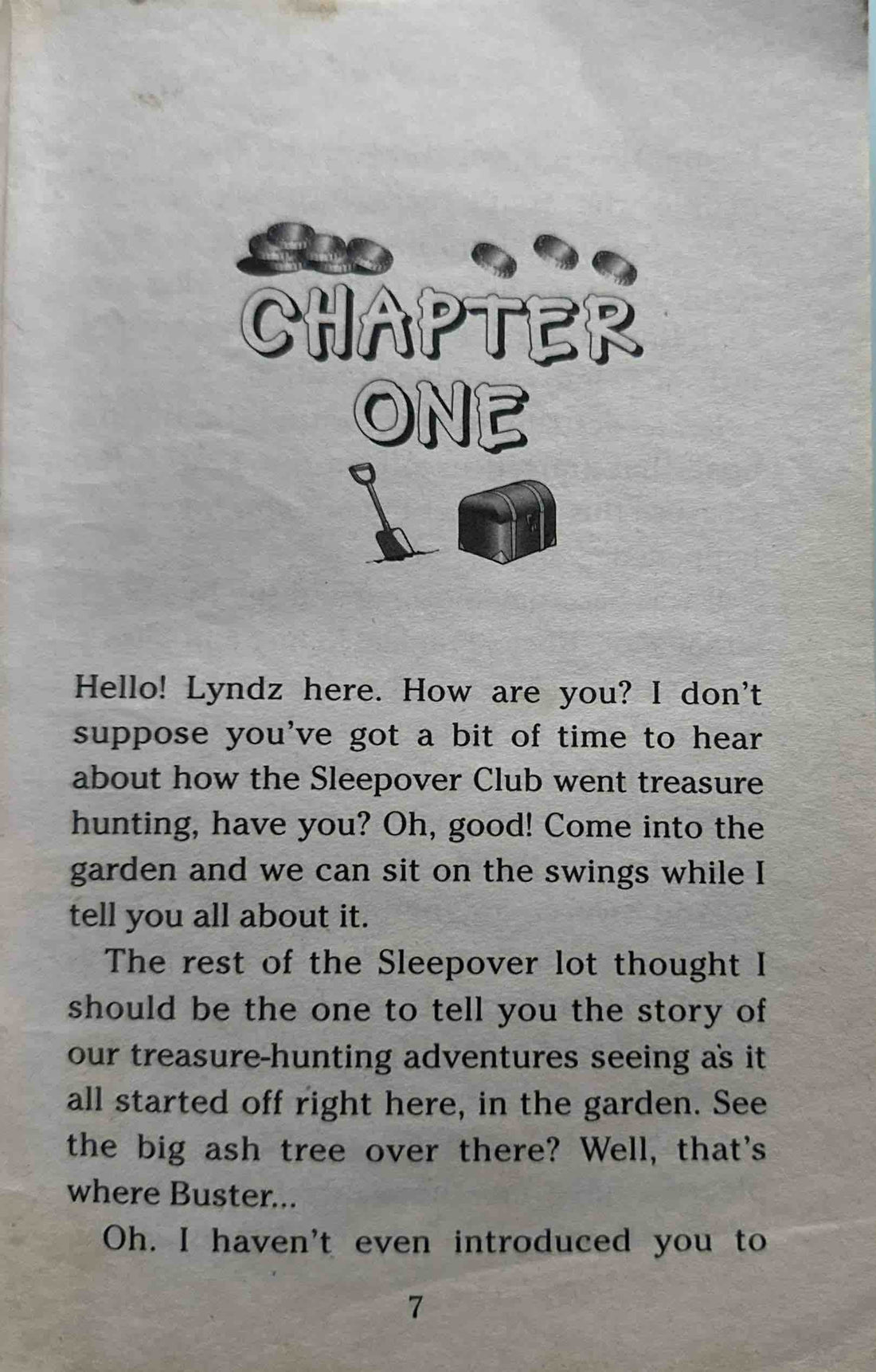 The Sleepover Club #54 The Sleepover Girls Go Treasure Hunting
