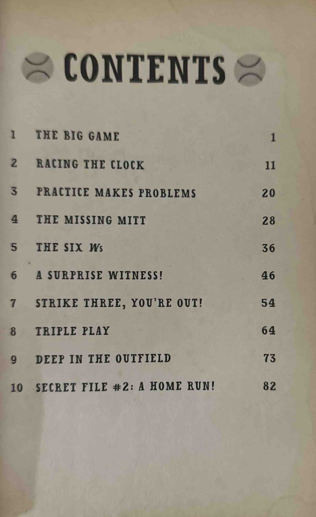 The Hardy Boys: Secret Files #2 The Missing Mitt