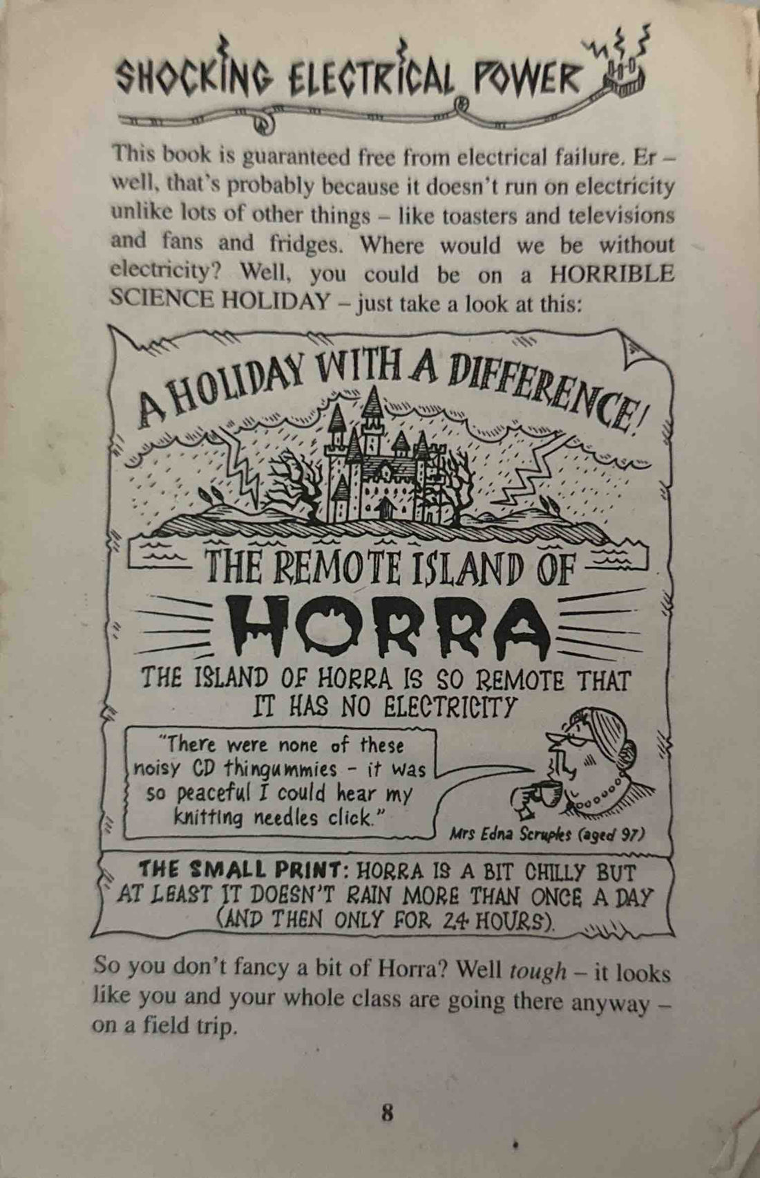 Horrible Science: Shocking Electricity