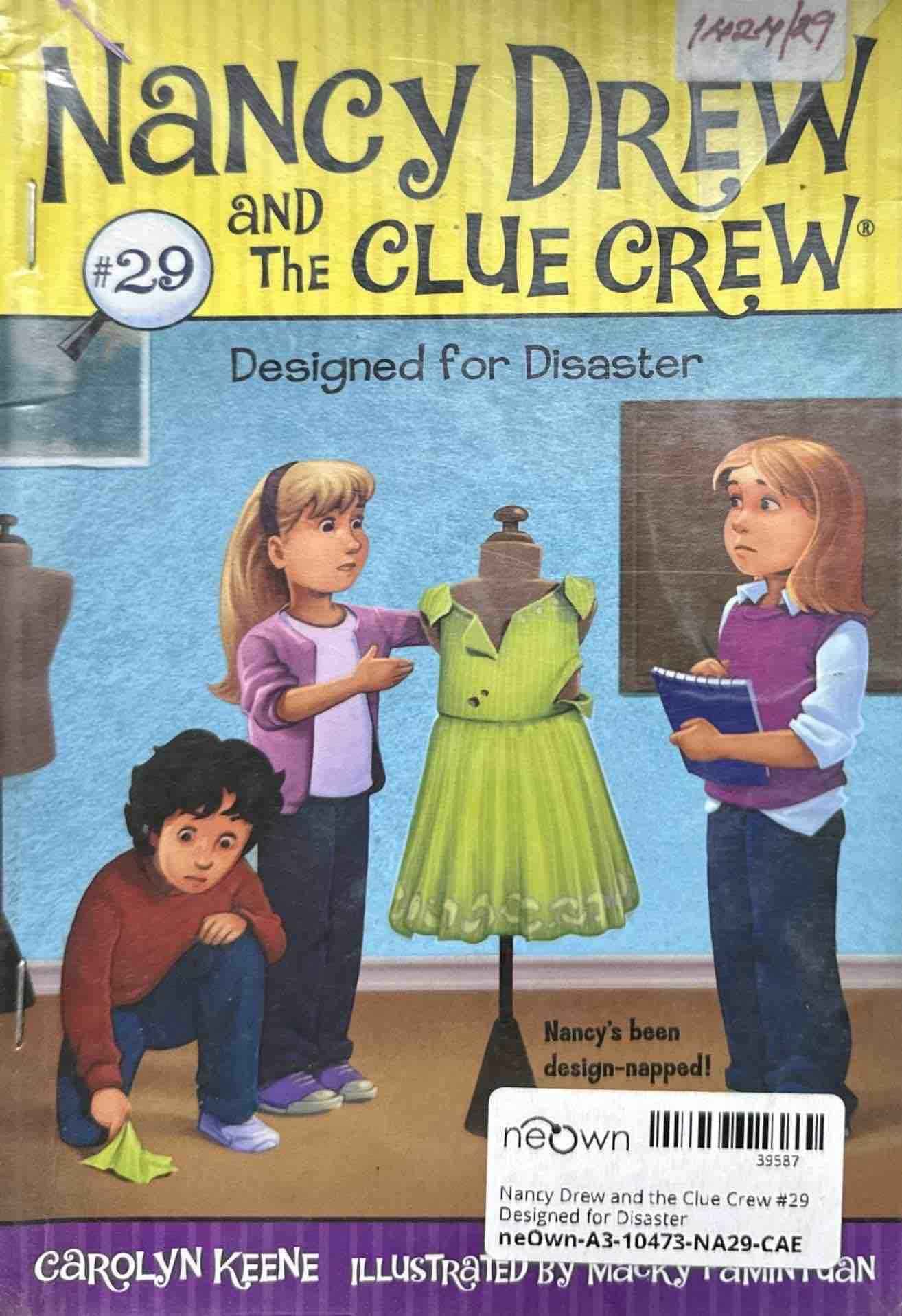 Nancy Drew and the Clue Crew #29 Designed for Disaster