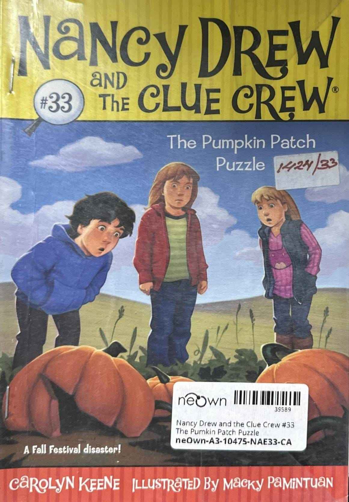 Nancy Drew and the Clue Crew #33 The Pumkin Patch Puzzle