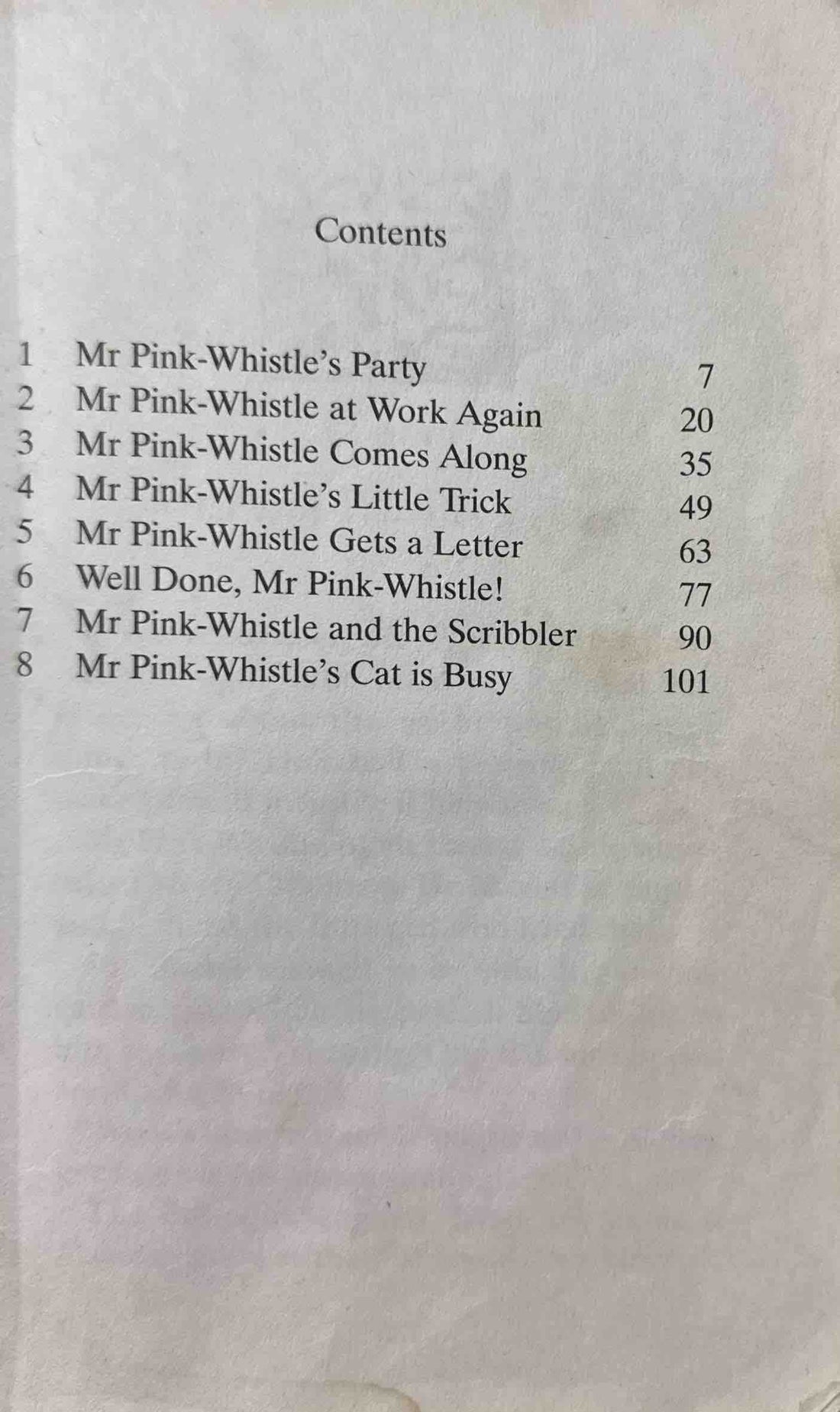Happy Days: Mr Pink-Whistle's Party