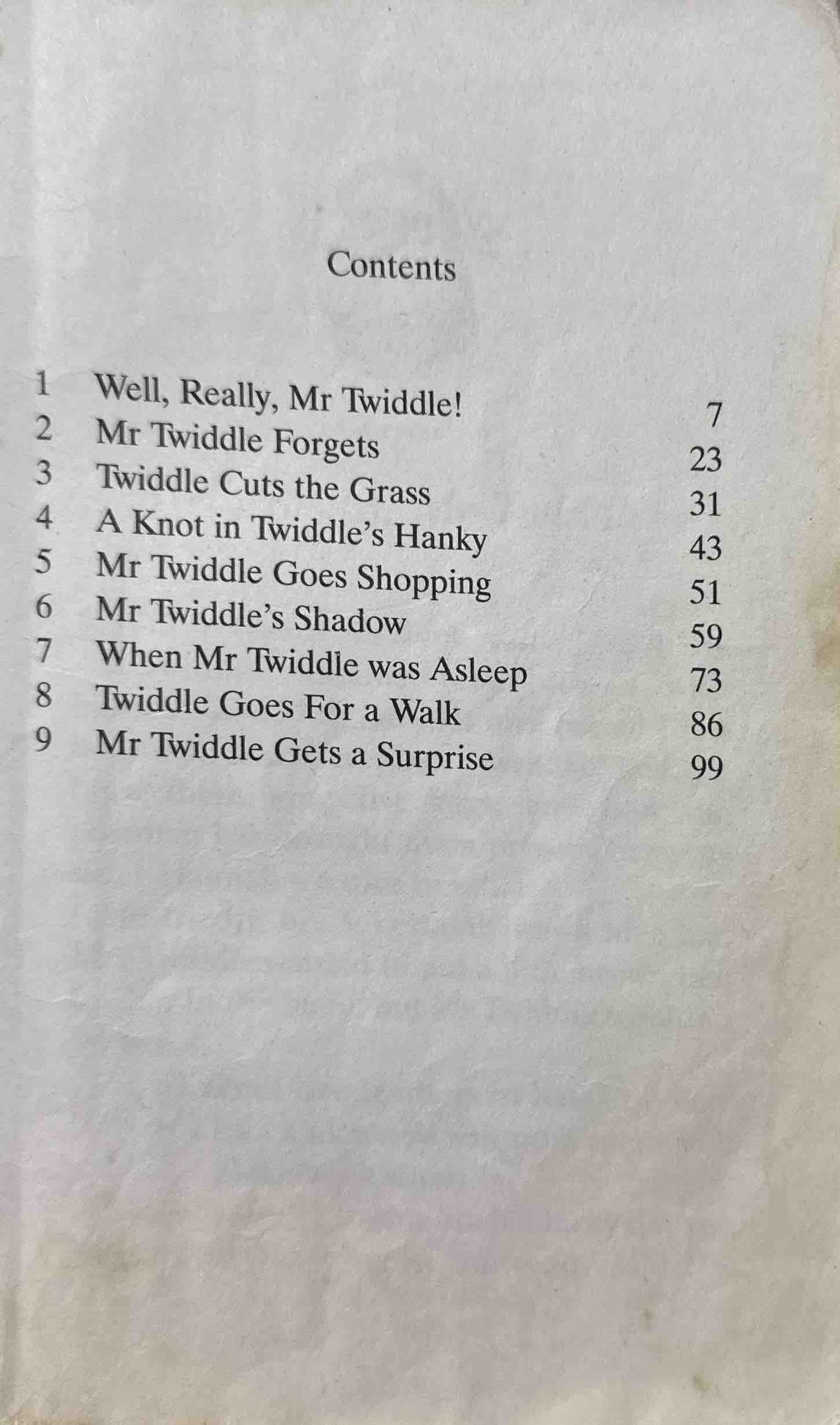 Happy Days: Well, Really Mr Twiddle!