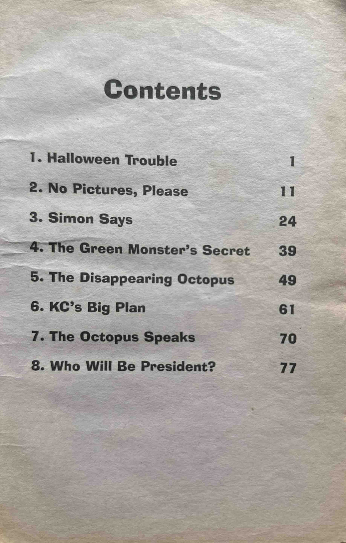 Capital Mysteries #10 The Election-Day Disaster