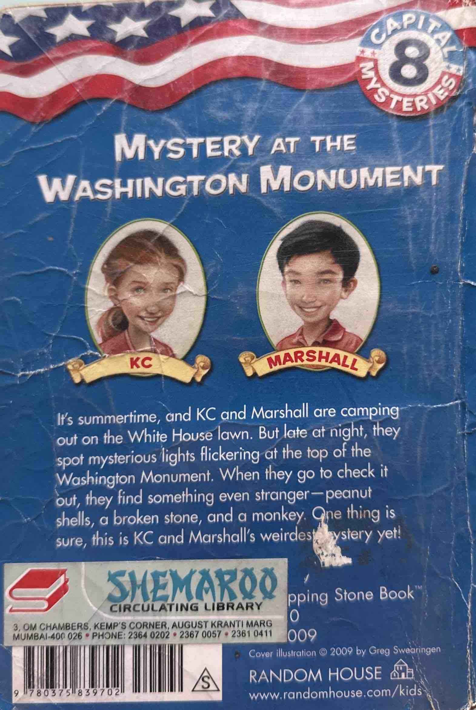 Capital Mysteries #8 Mystery at the Washington Monument