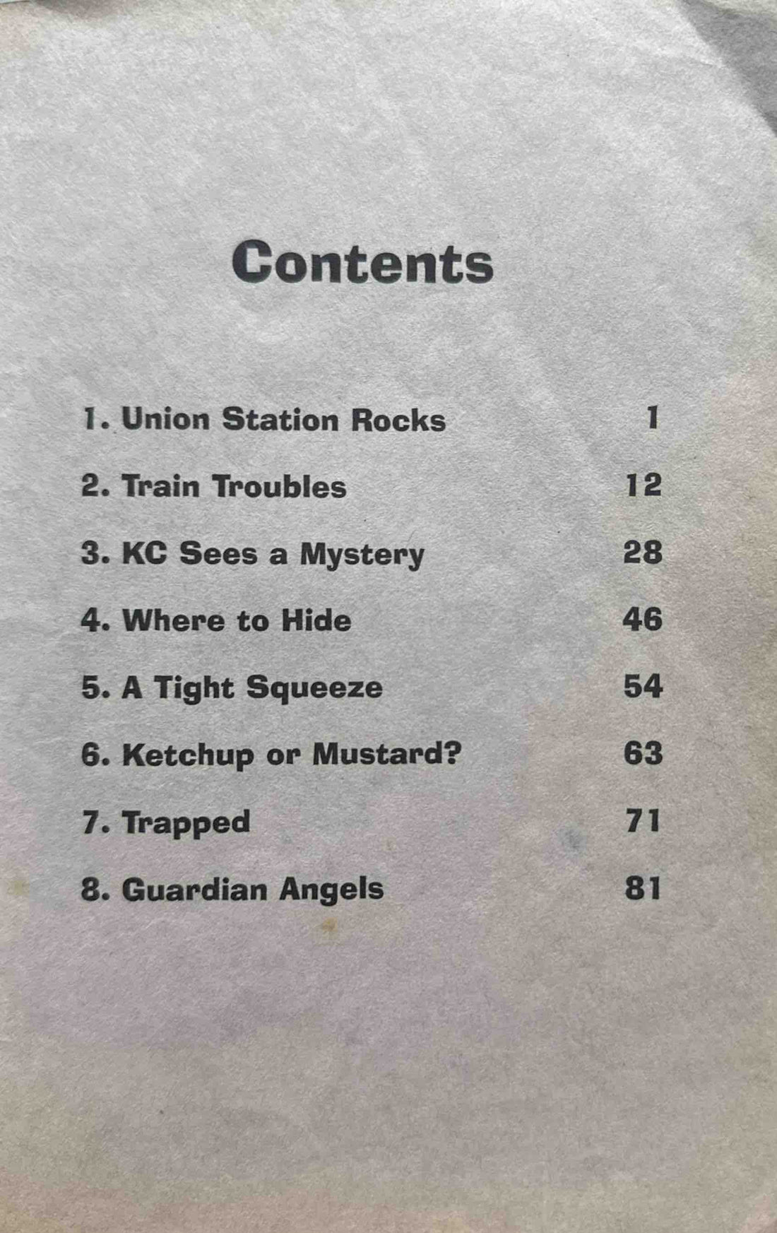 Capital Mysteries #13 Trapped on the D.C. Train!