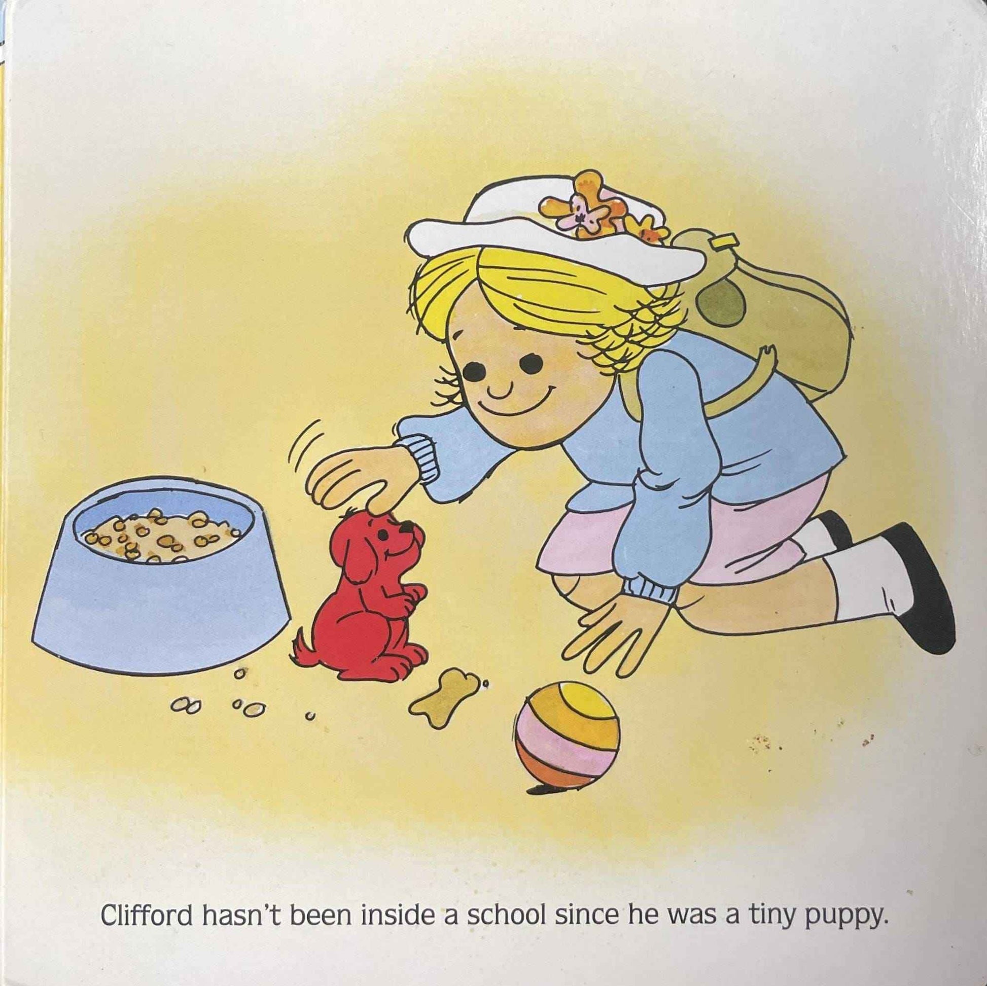 Clifford the Big Red Dog: Clifford's School Day (Board Book)