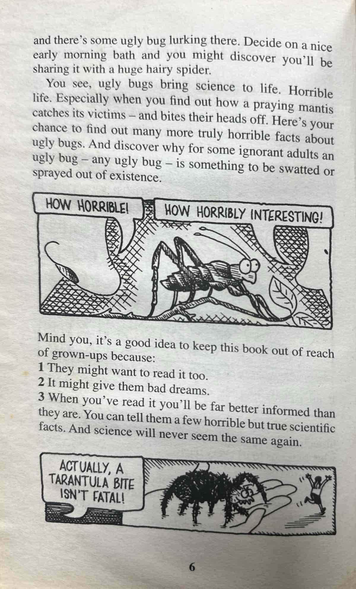 Horrible Science: Ugly Bugs