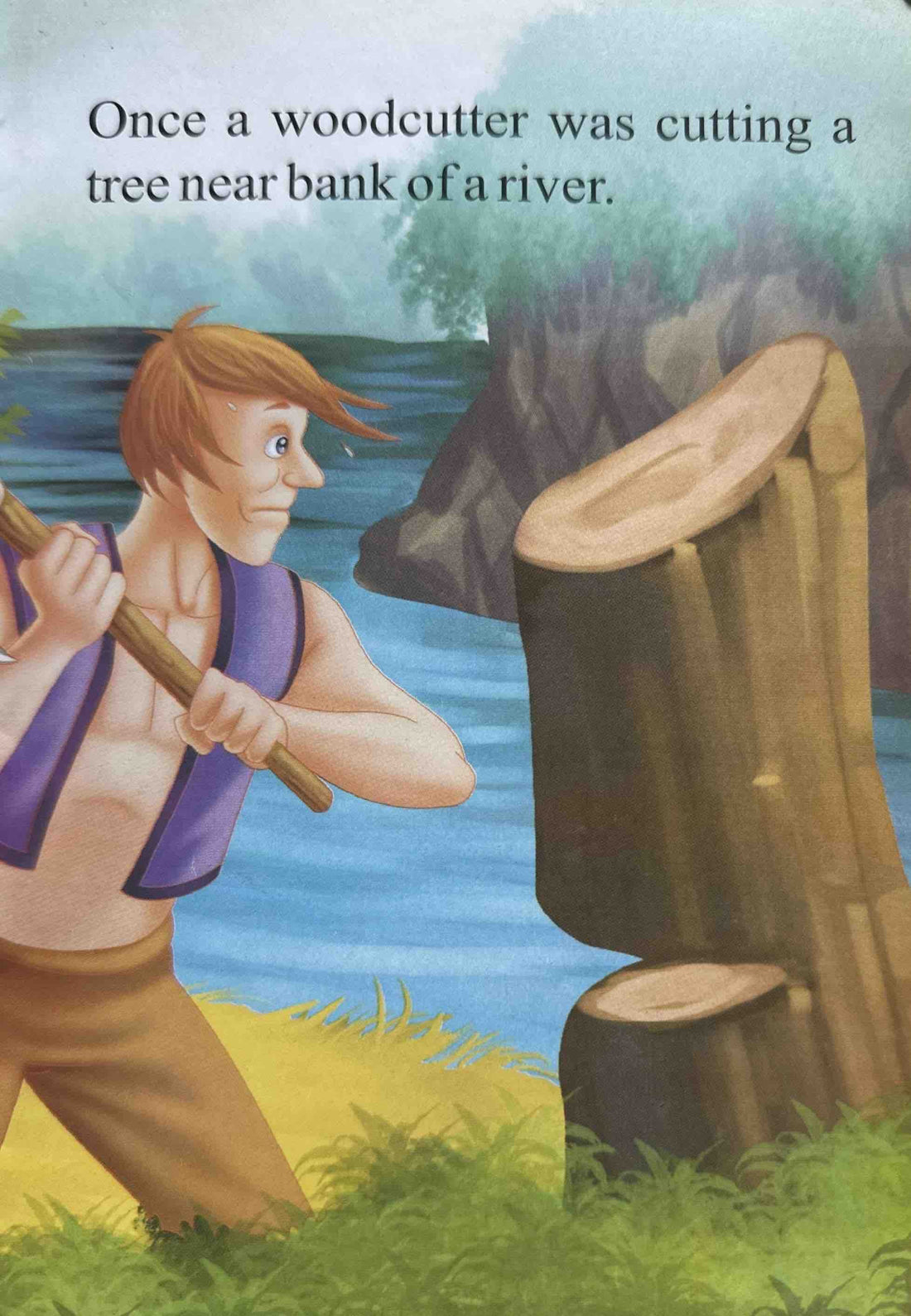 An Honest Woodcutter (Moral Stories)