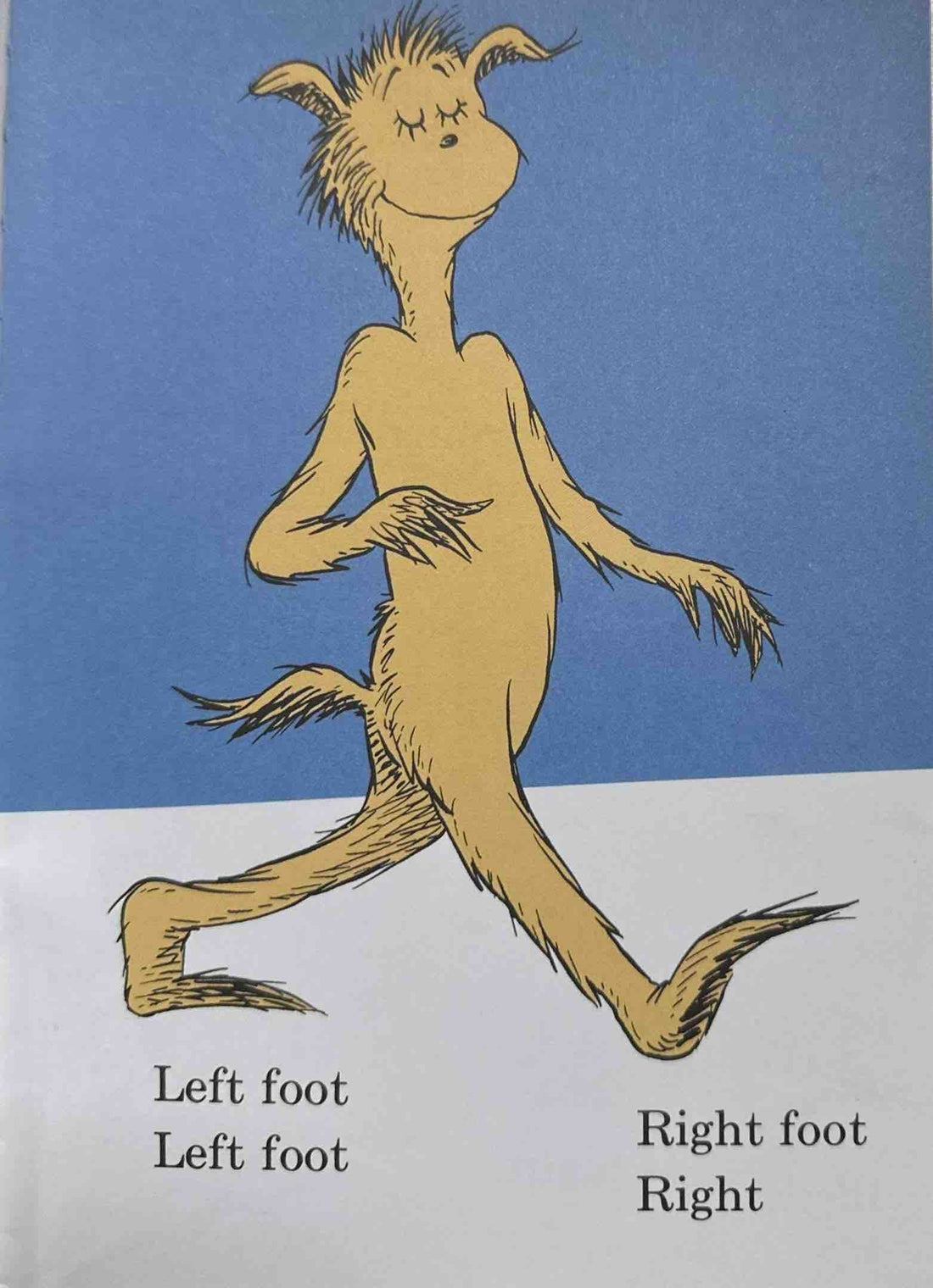 Dr. Seuss' Blue Back Books: The Foot Book