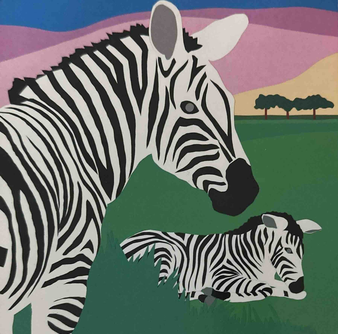 A Zebra's World (Board Book)