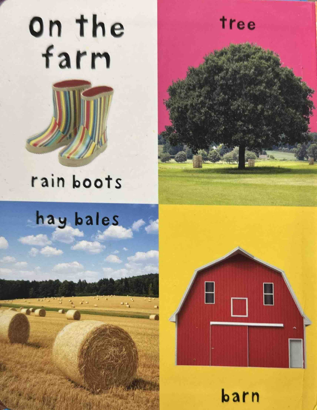 First Farm Words (Mini Board Book)