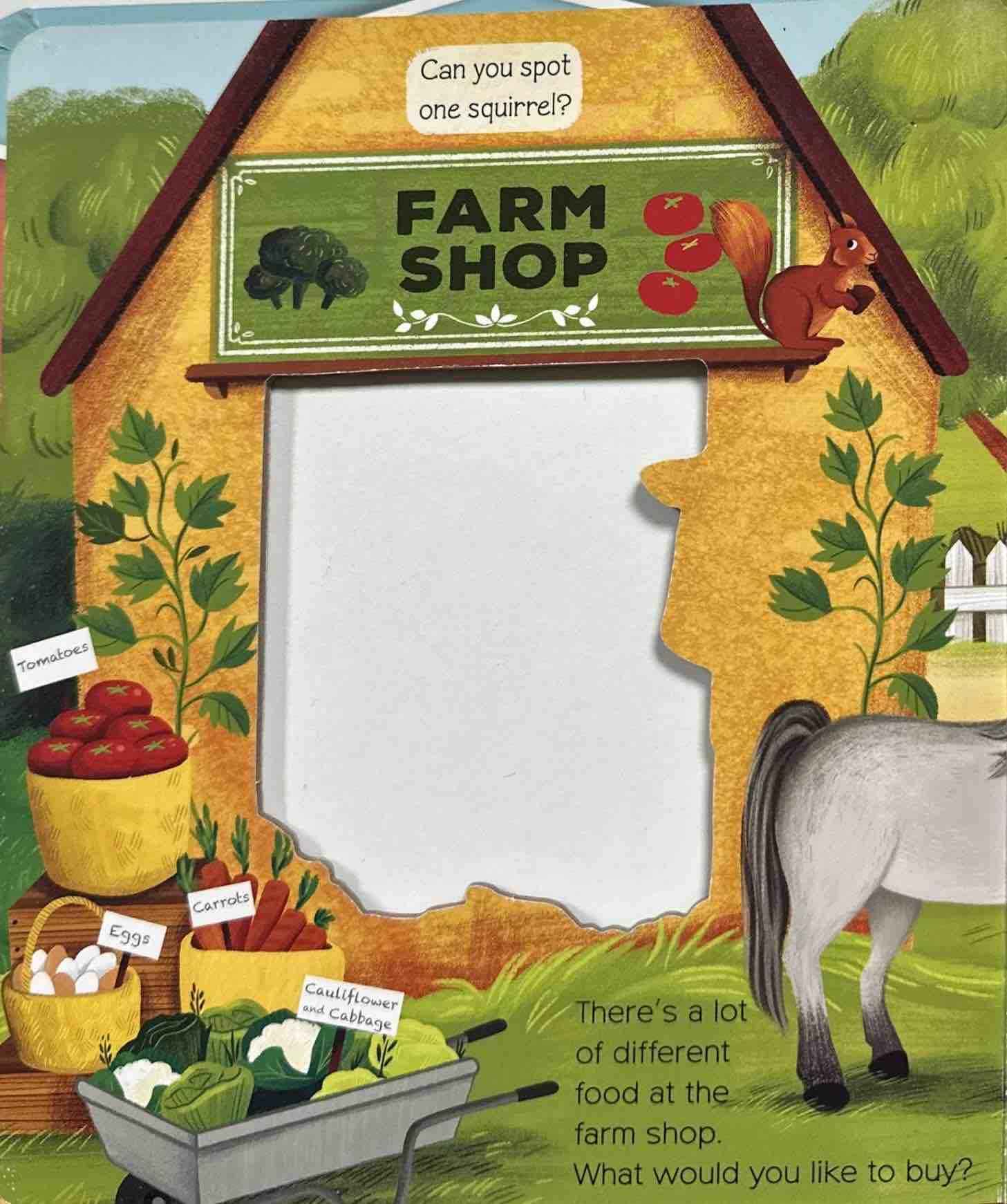 What Can You See?: What Can You See? On the Farm (Board Book)