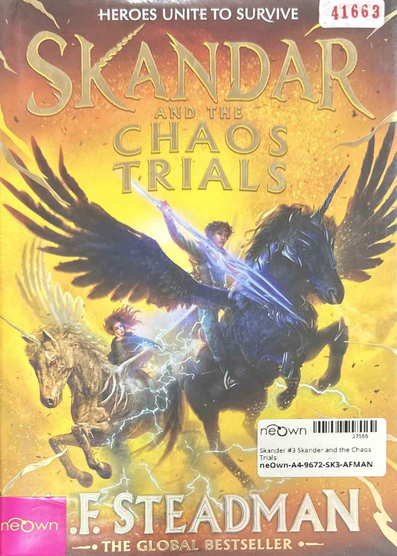 Skandar #3 Skandar and the Chaos Trials