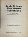 Junie B. Jones #8 Junie B. Jones Has a Monster Under Her Bed