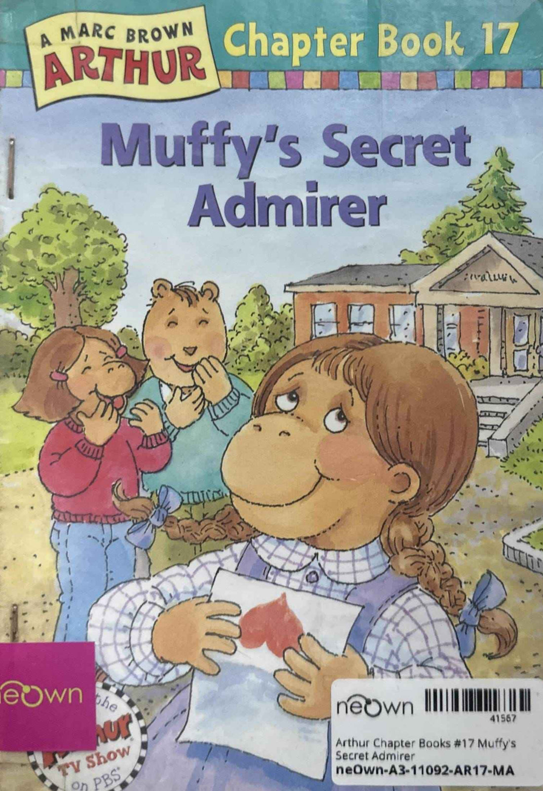 Arthur Chapter Books #17 Muffy's Secret Admirer