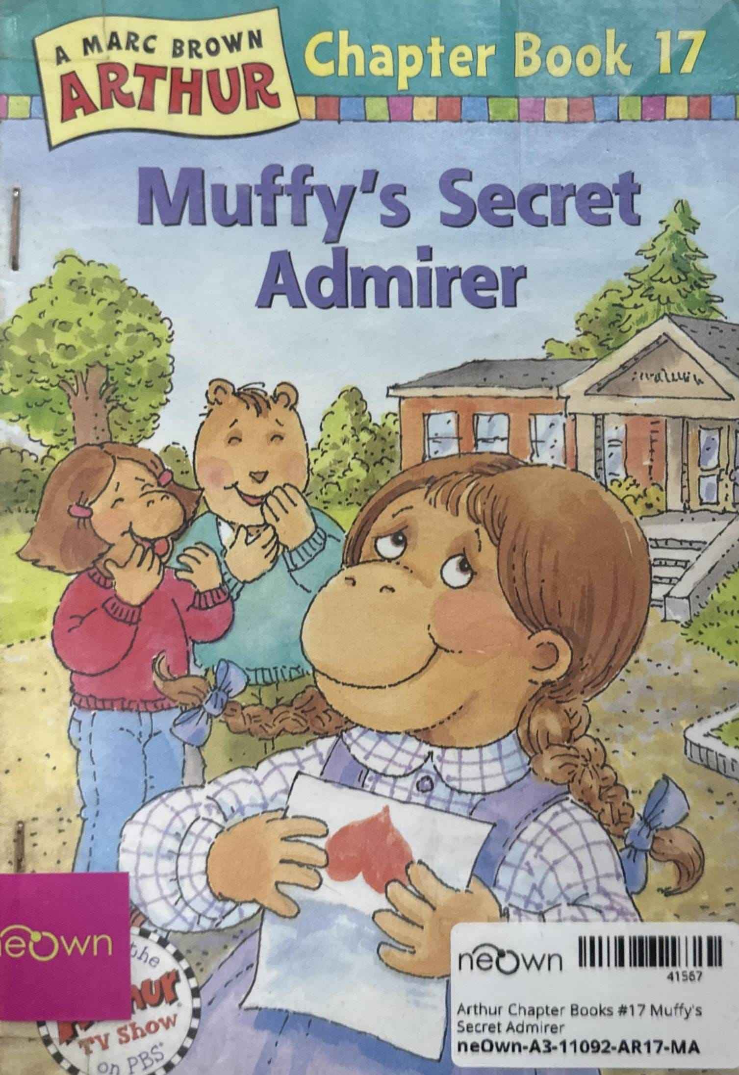 Arthur Chapter Books #17 Muffy's Secret Admirer