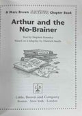 Arthur Chapter Books #26 Arthur and the No-Brainer