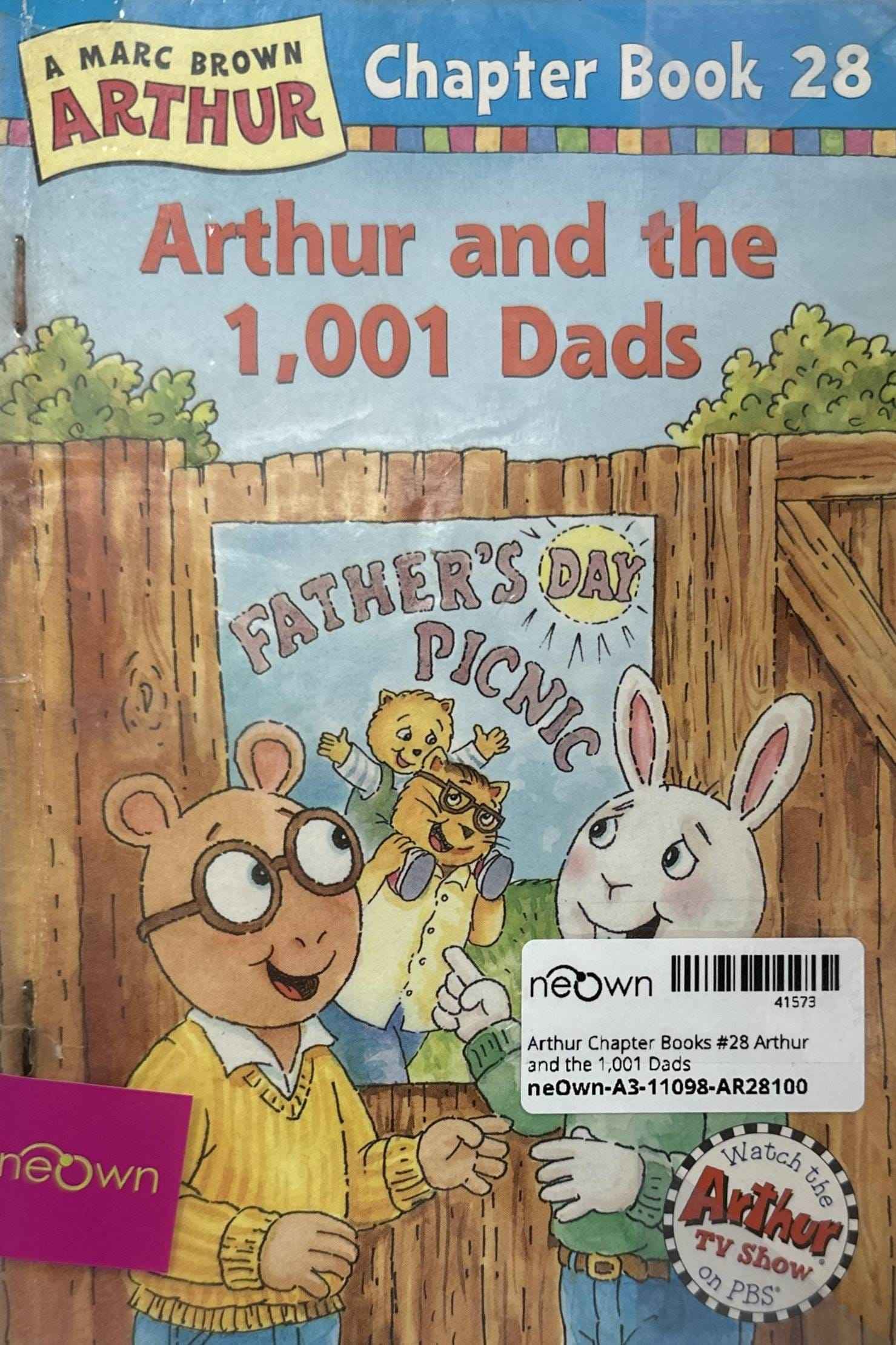 Arthur Chapter Books #28 Arthur and the 1,001 Dads