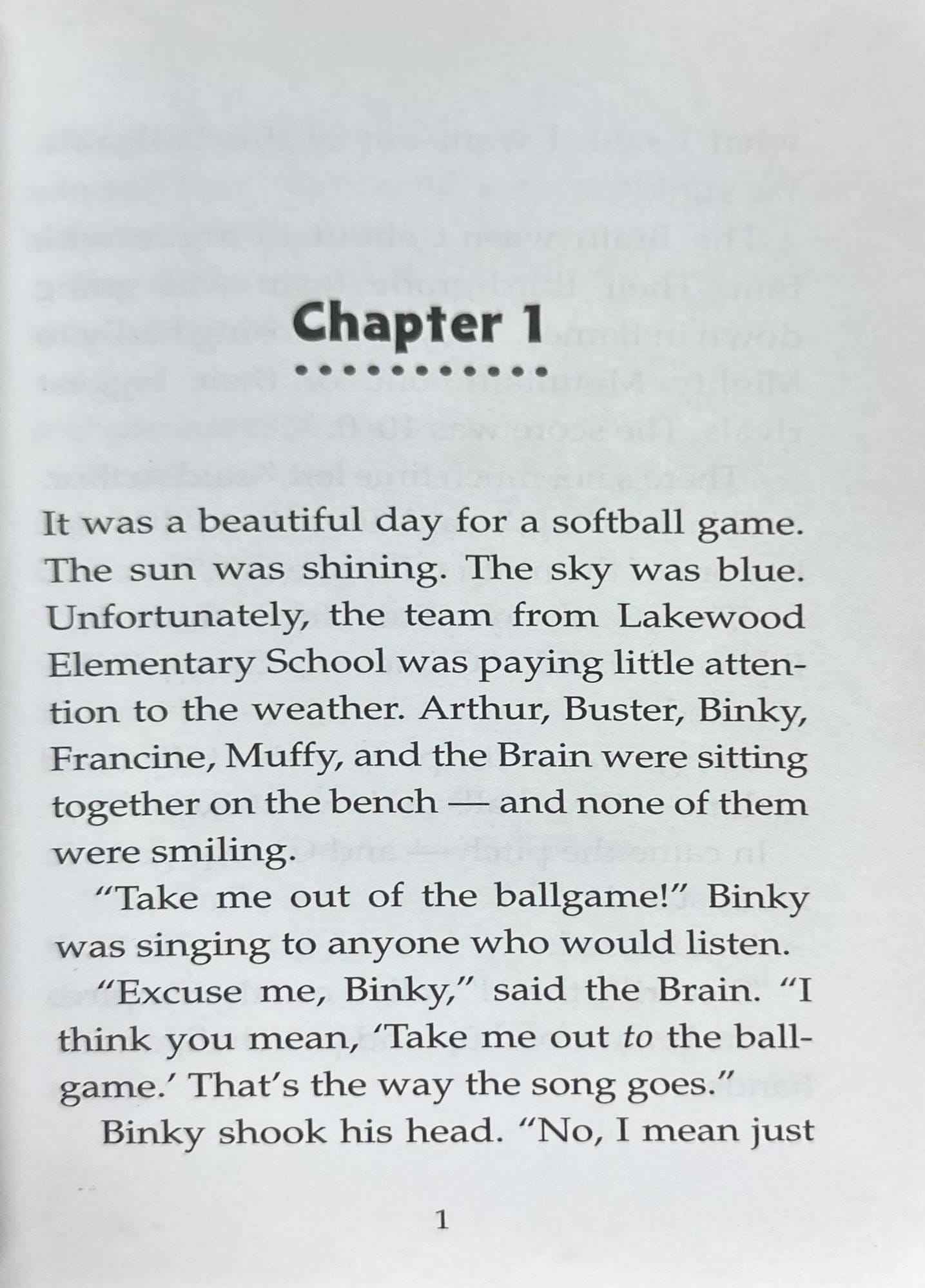 Arthur Chapter Books #30 Arthur and the Bad-Luck Brain