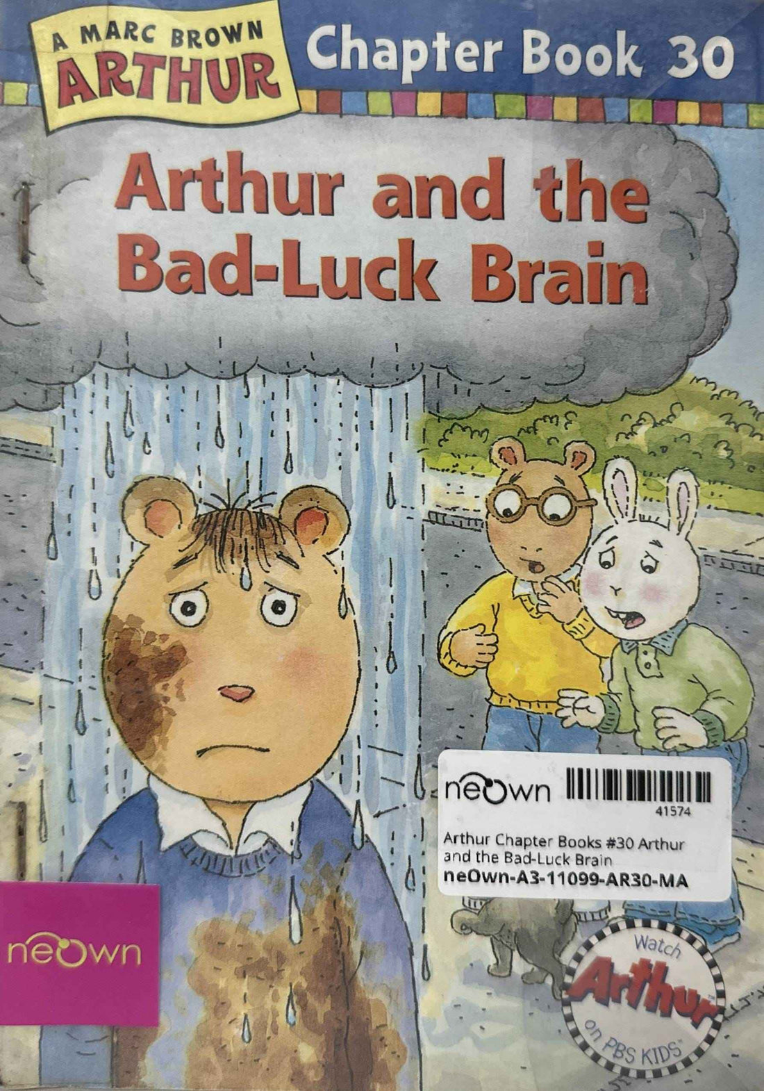Arthur Chapter Books #30 Arthur and the Bad-Luck Brain