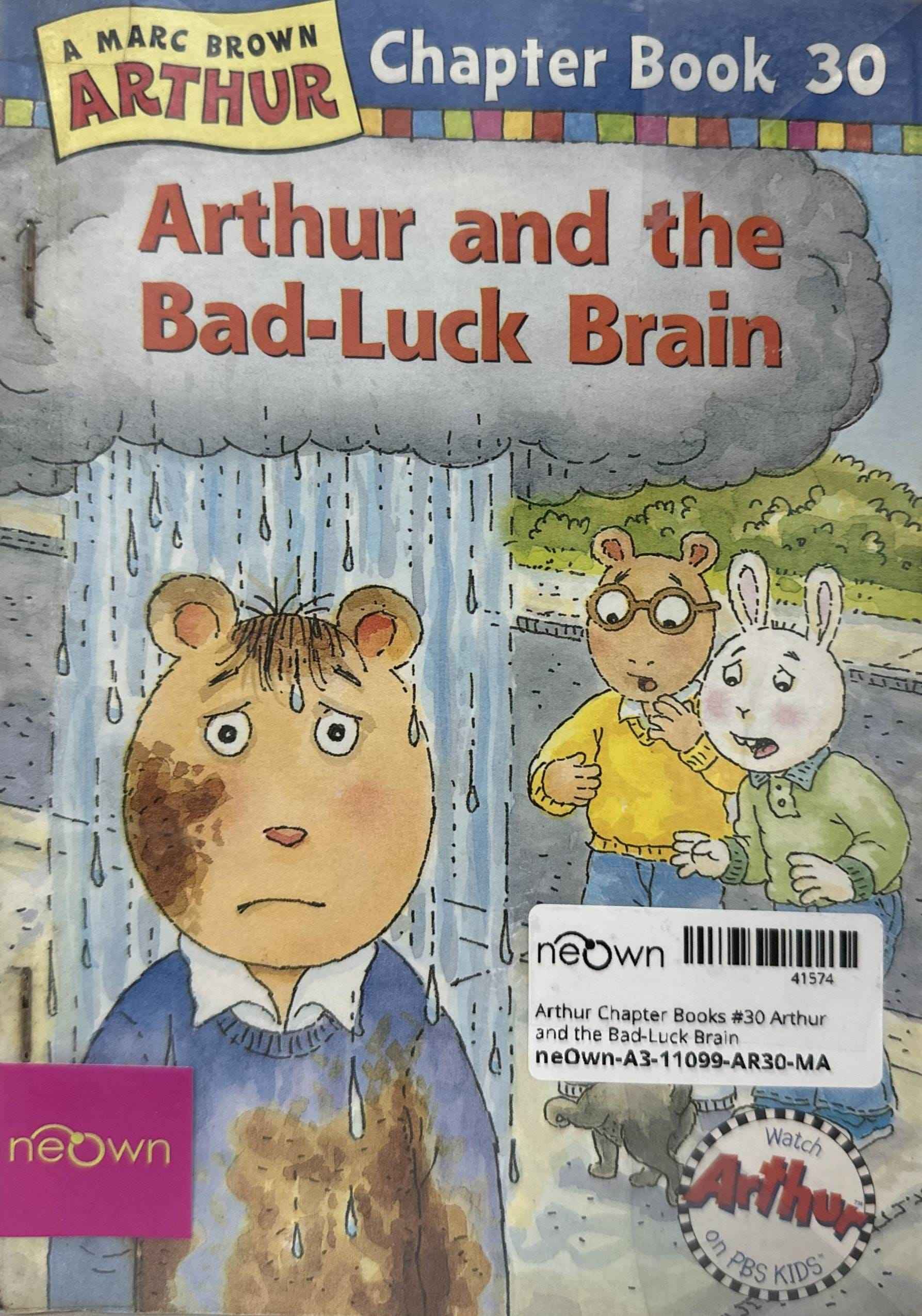 Arthur Chapter Books #30 Arthur and the Bad-Luck Brain