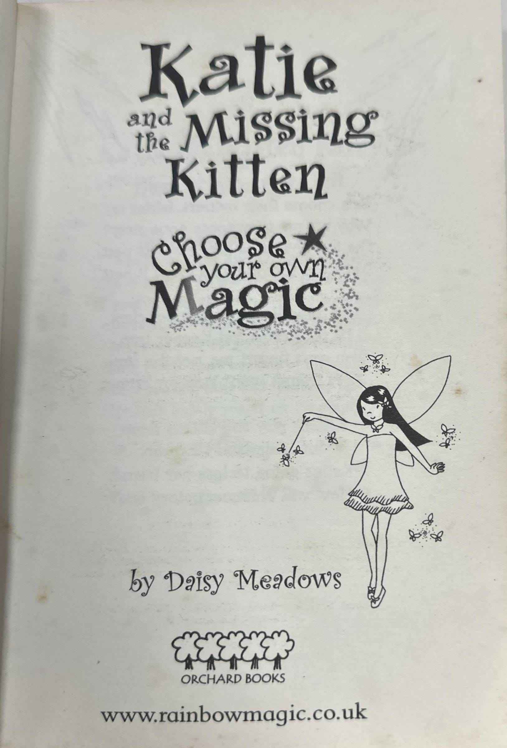 Choose Your Own Magic: Katie and the Missing Kitten
