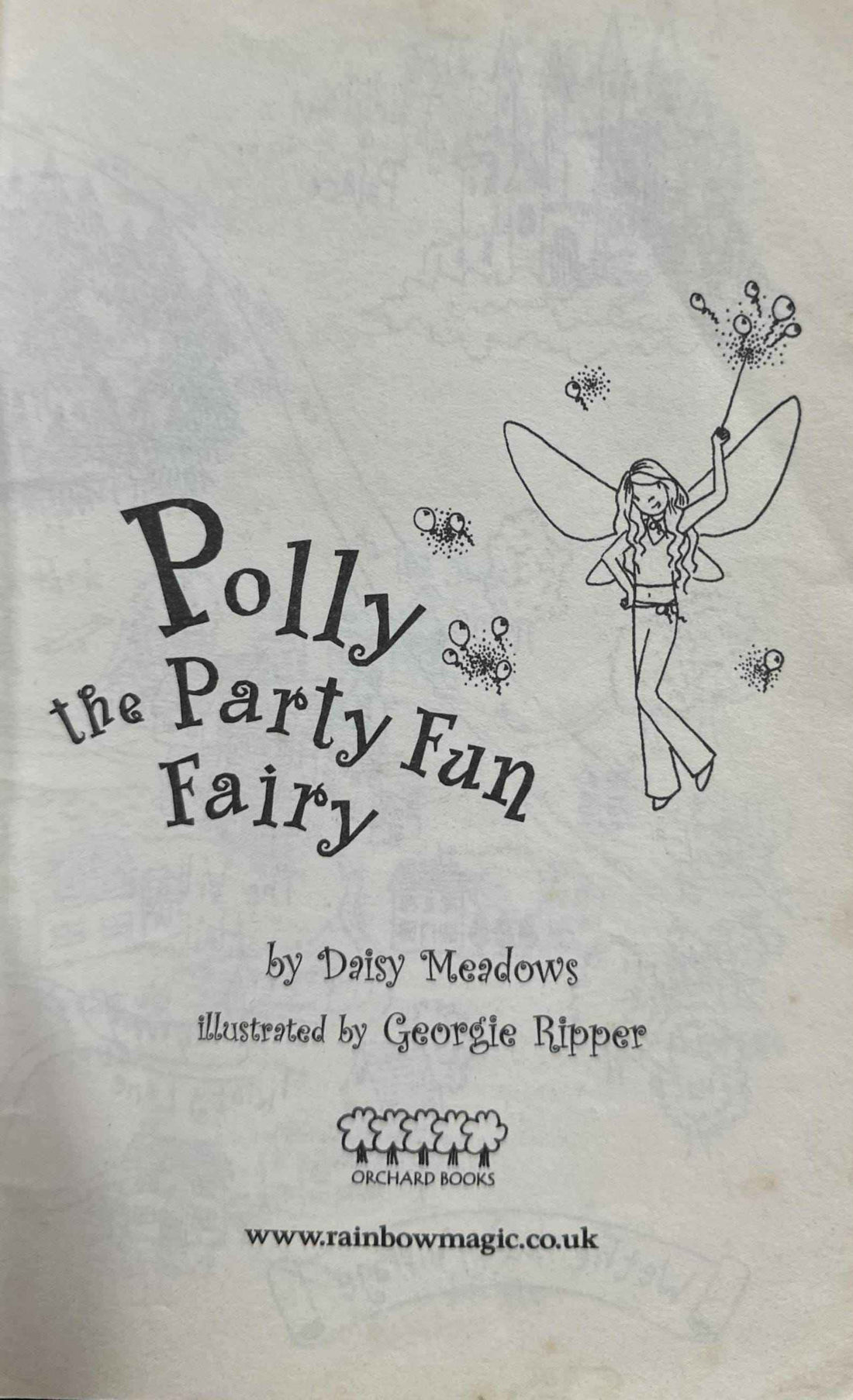 Rainbow Magic: Polly the Party Fun Fairy