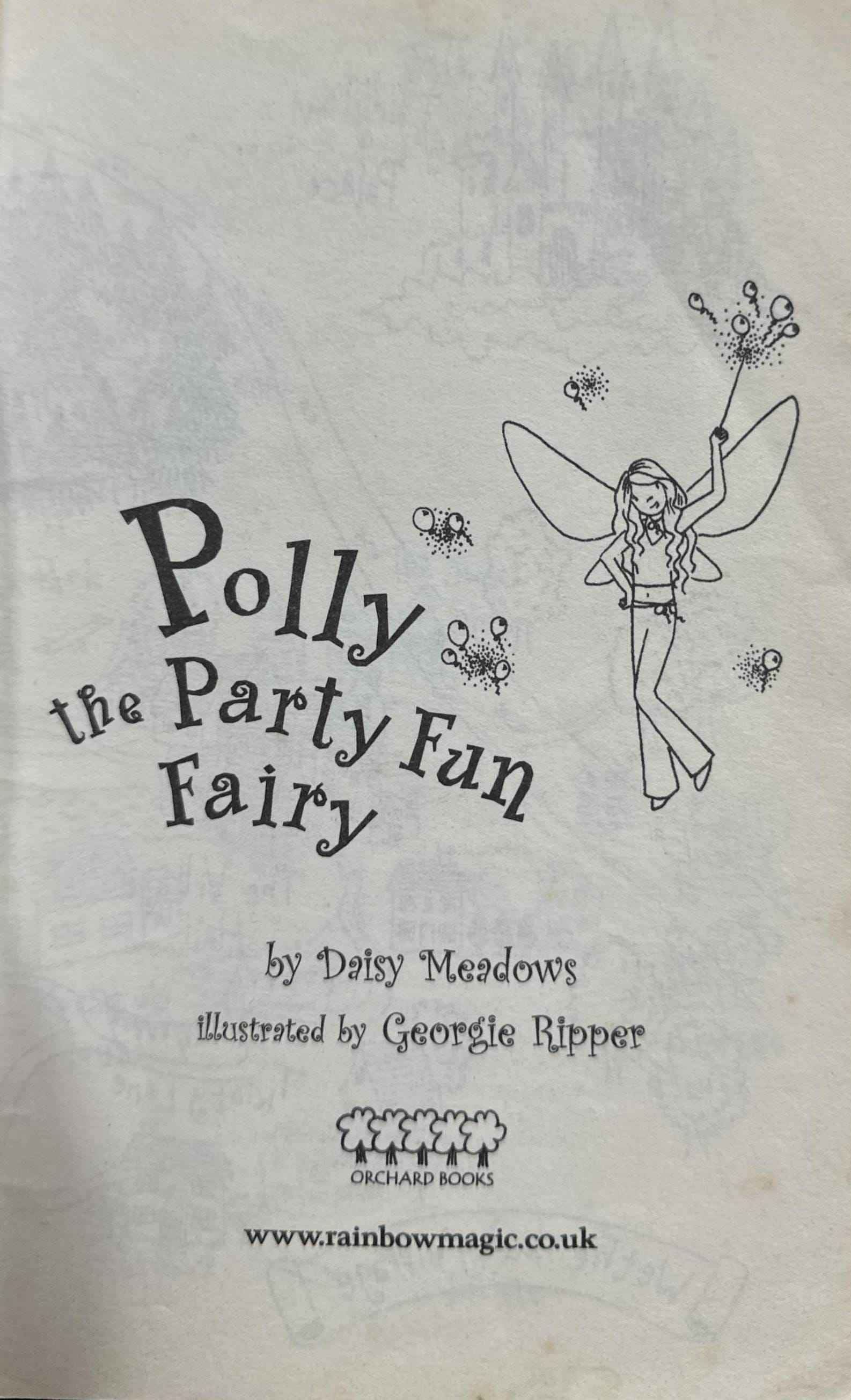 Rainbow Magic: Polly the Party Fun Fairy