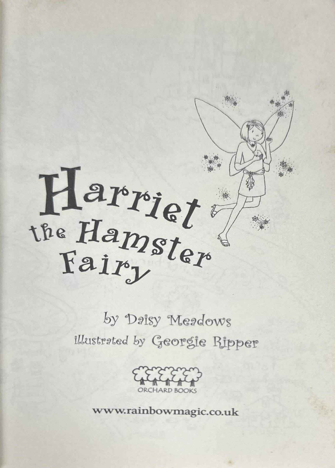 Rainbow Magic: Harriet the Hamster Fairy