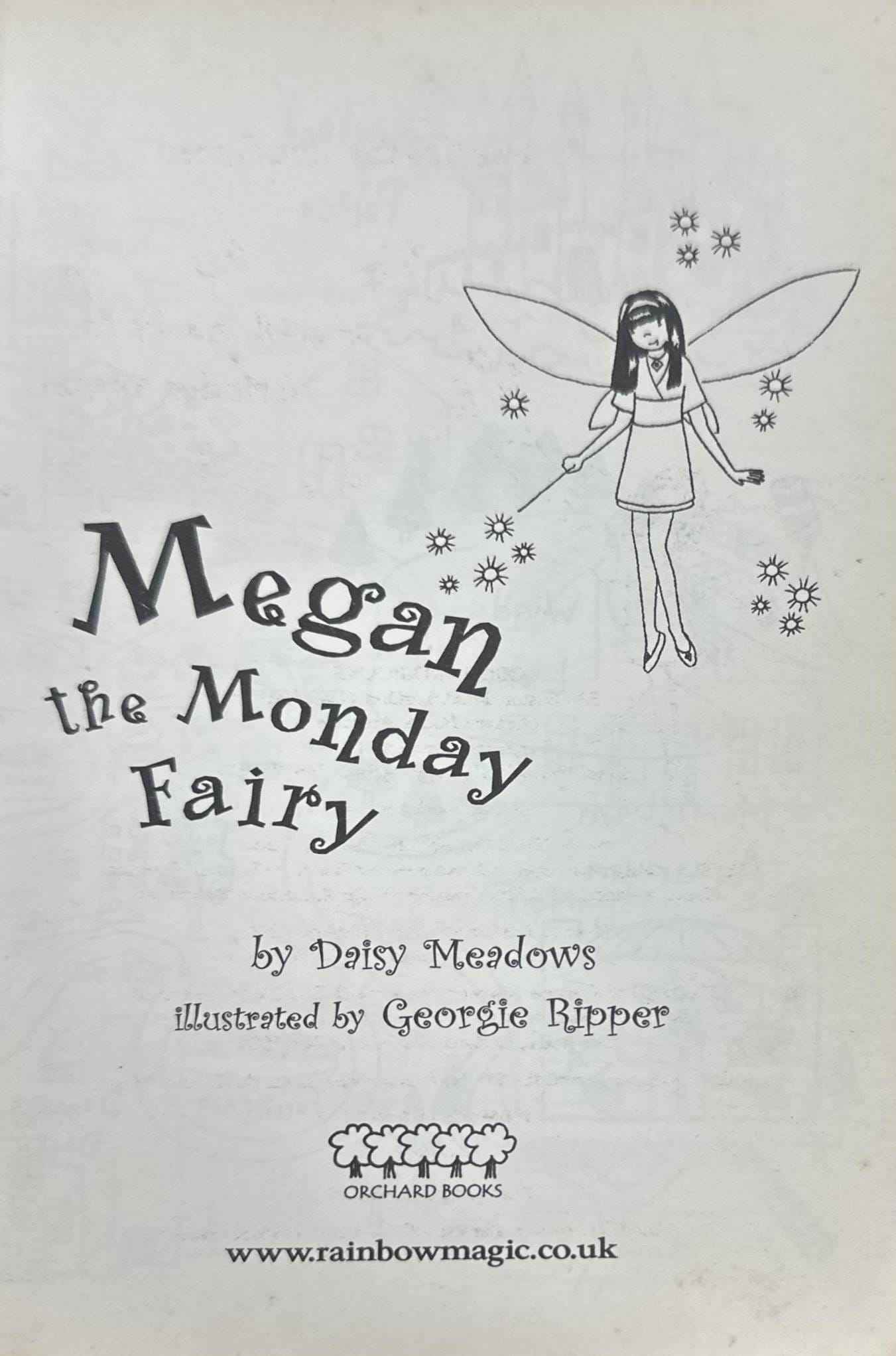Rainbow Magic: Megan the Monday Fairy