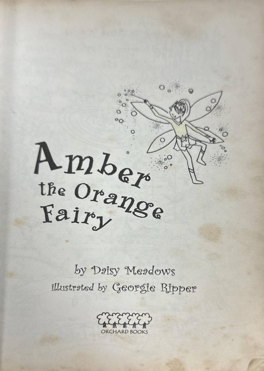 Rainbow Magic: Amber the Orange Fairy