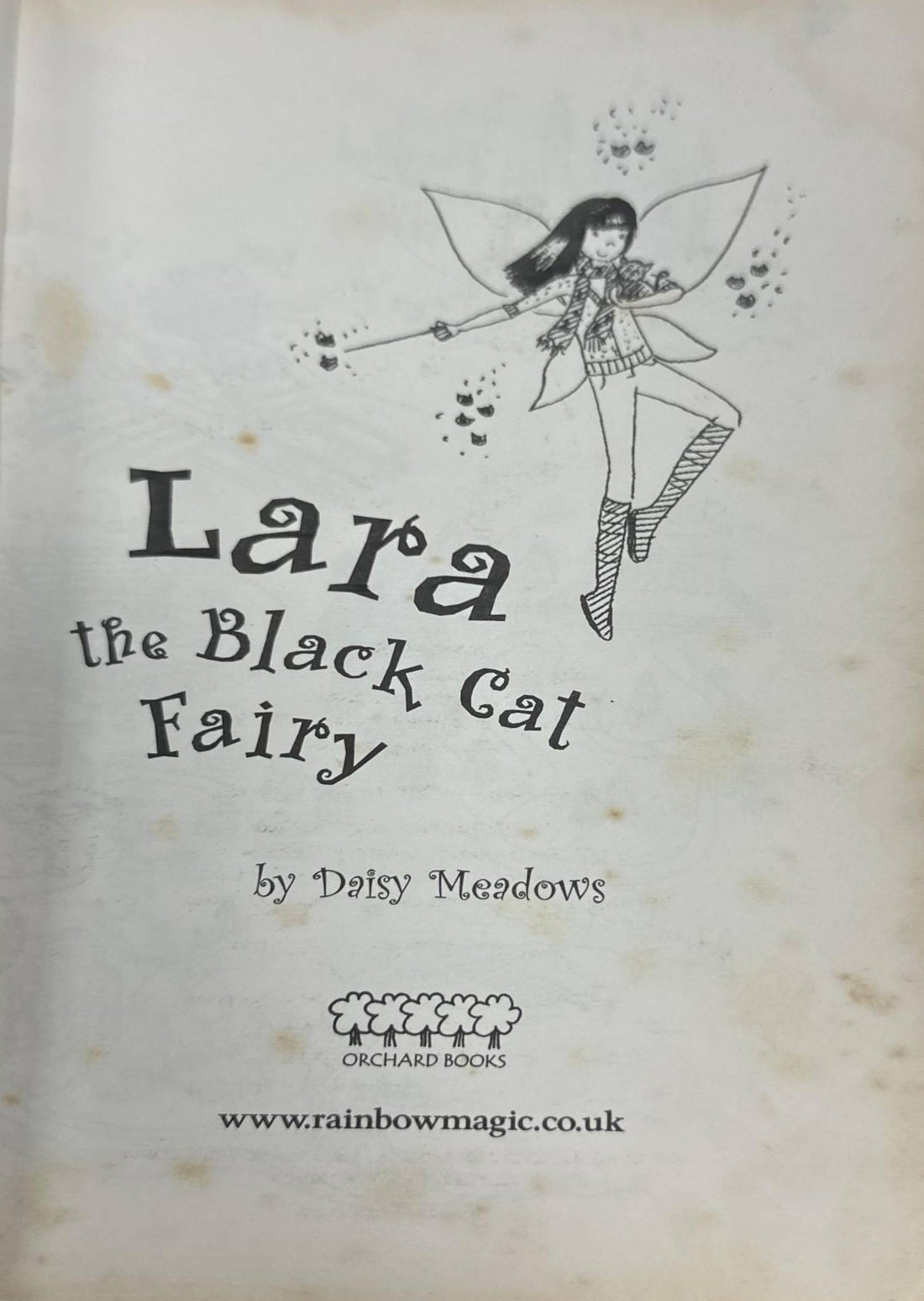 Rainbow Magic: Lara the Black Cat Fairy