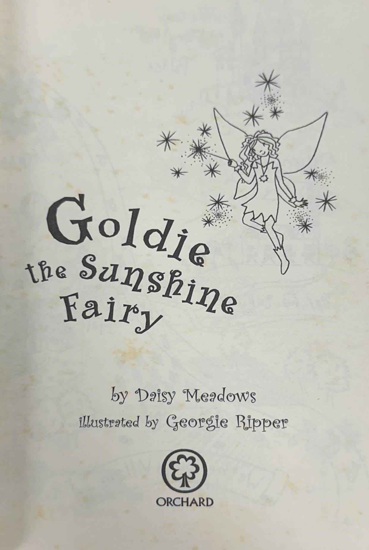 Rainbow Magic: Goldie the Sunshine Fairy