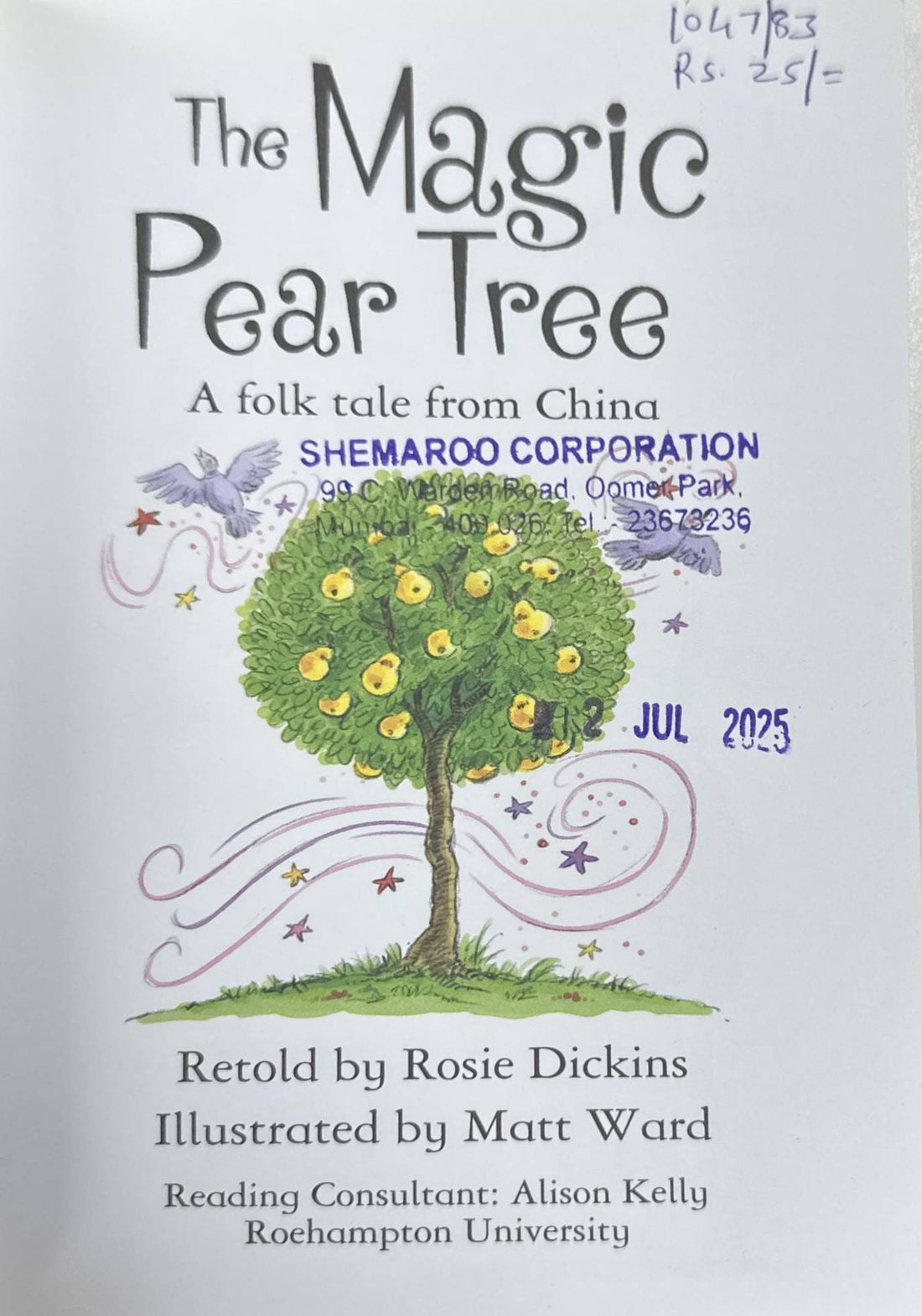 Usborne First Reading Level Three: The Magic Pear Tree