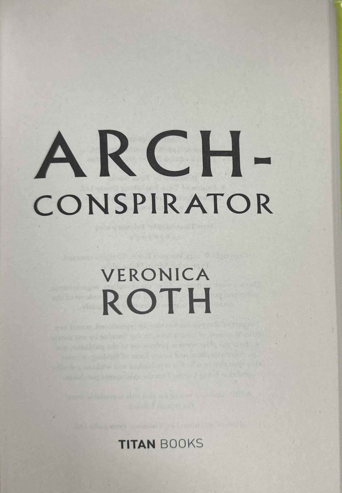 Arch-Conspirator