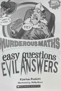 Murderous Maths: Easy Questions Evil Answers