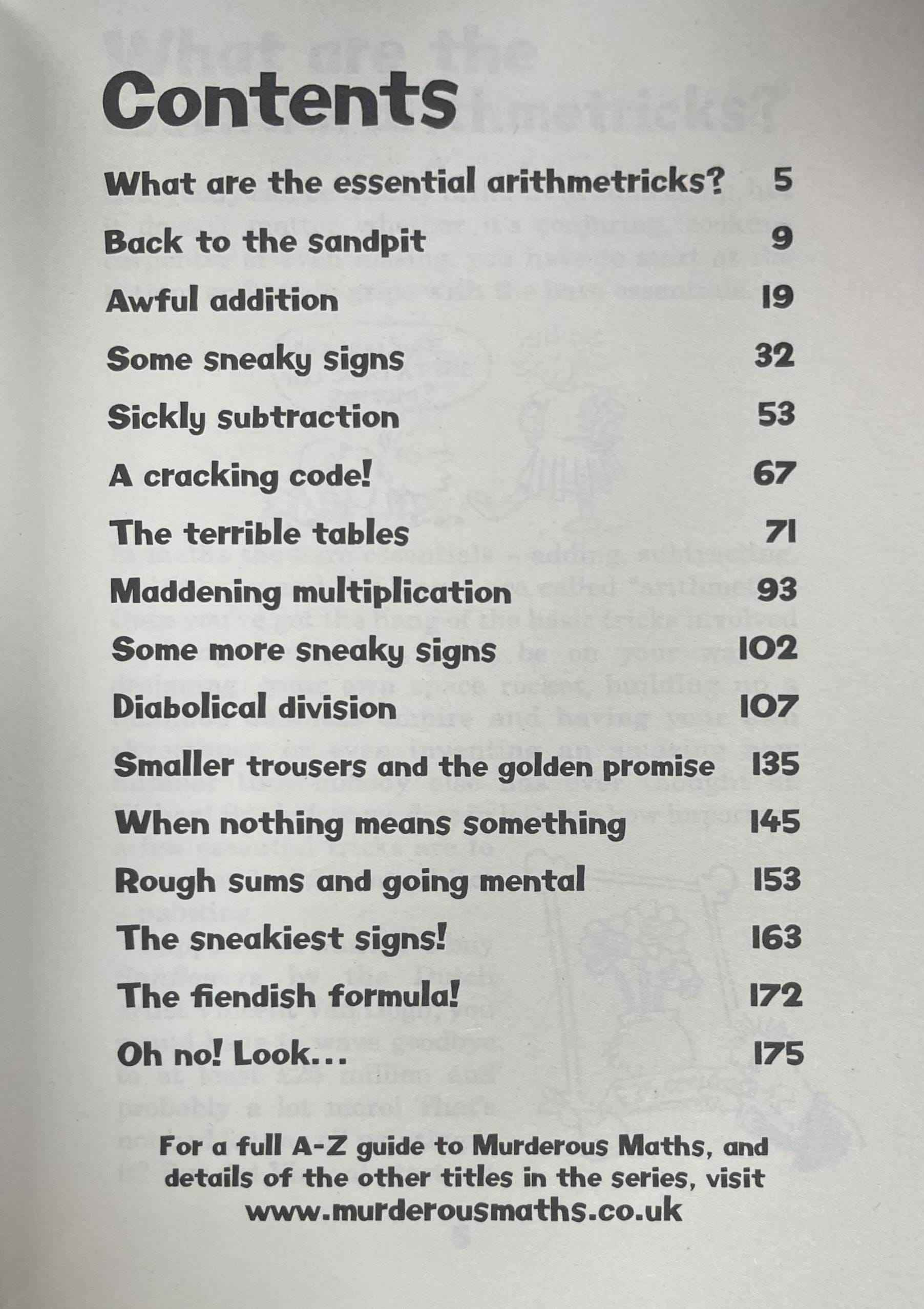 Murderous Maths: Awesome Arithmetricks
