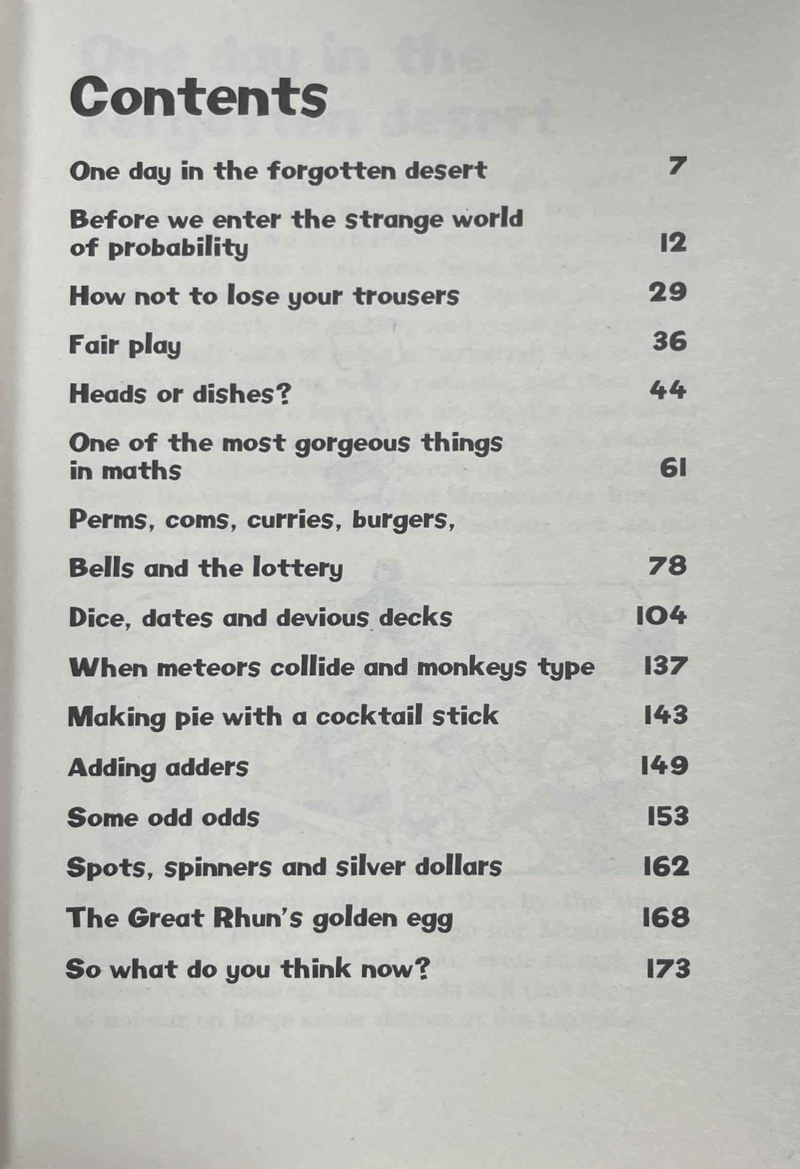 Murderous Maths: Do You Feel Lucky?