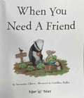 Let's Read Together: When You Need a Friend
