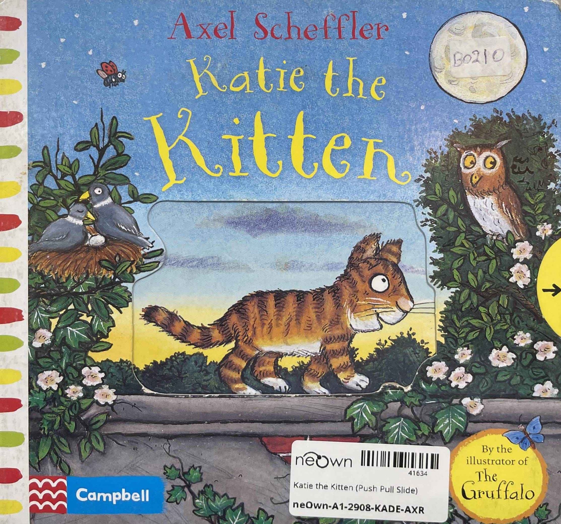 Katie the Kitten (Push Pull Slide)
