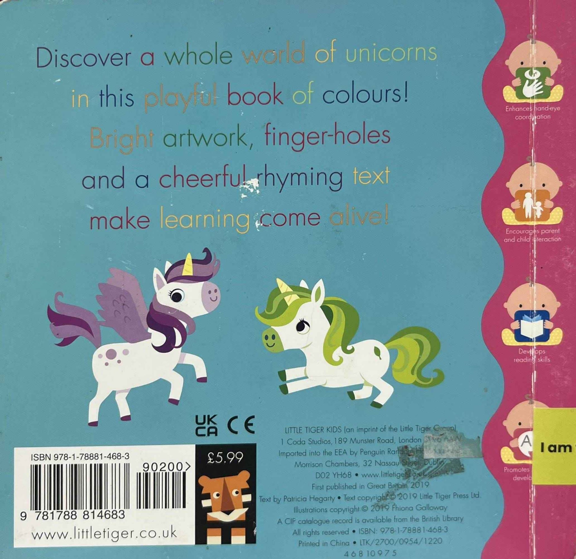 My Little World: Unicorn: A Magical Book of Colours!