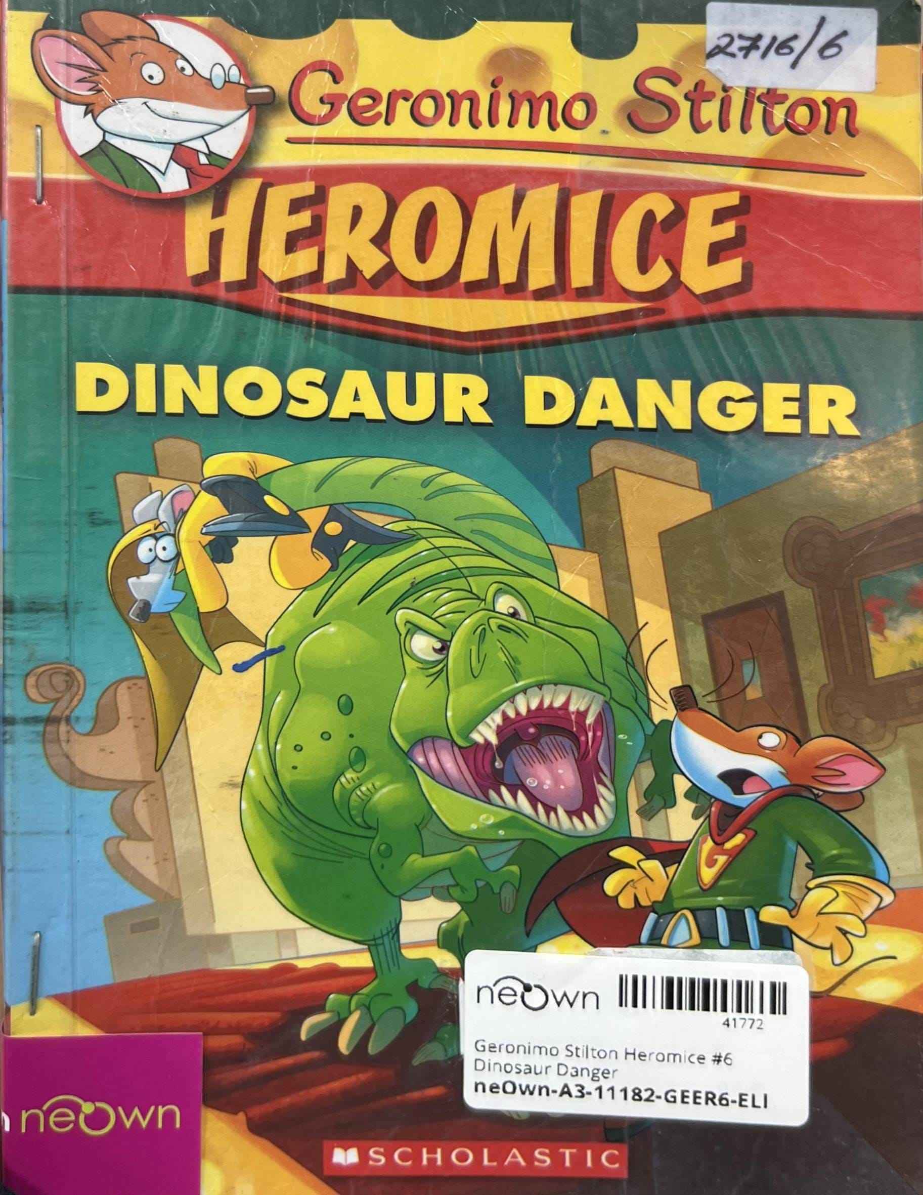 Geronimo Stilton Heromice #6 Dinosaur Danger