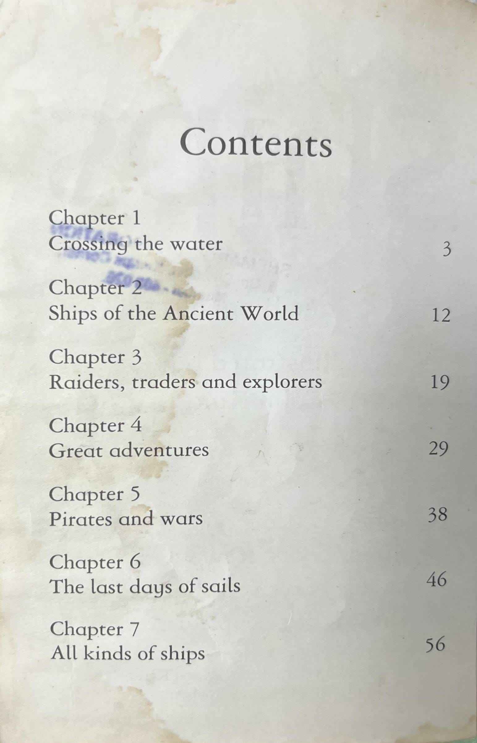 Usborne Young Reading Series Two: The Story of Ships