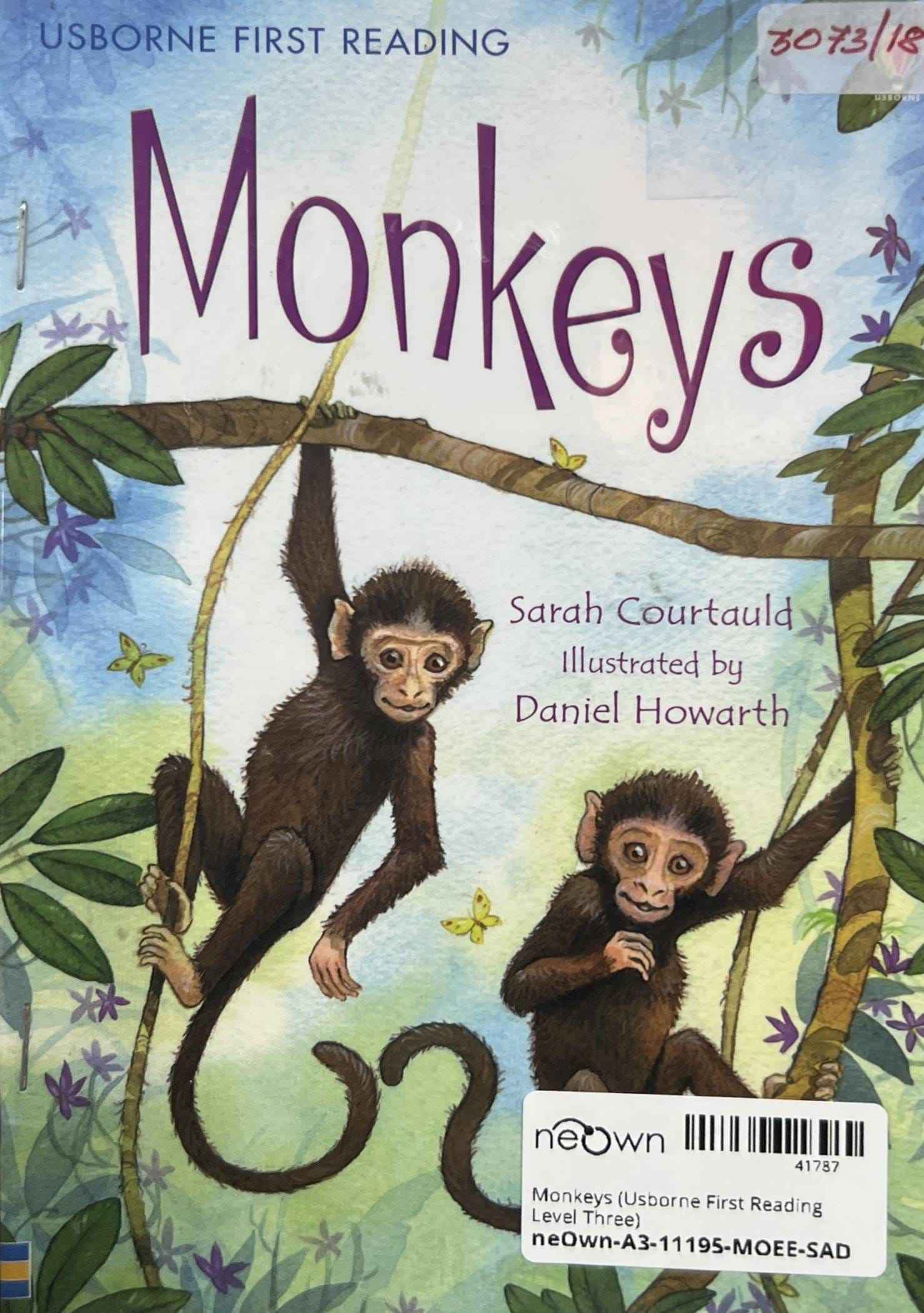 Monkeys (Usborne First Reading Level Three)