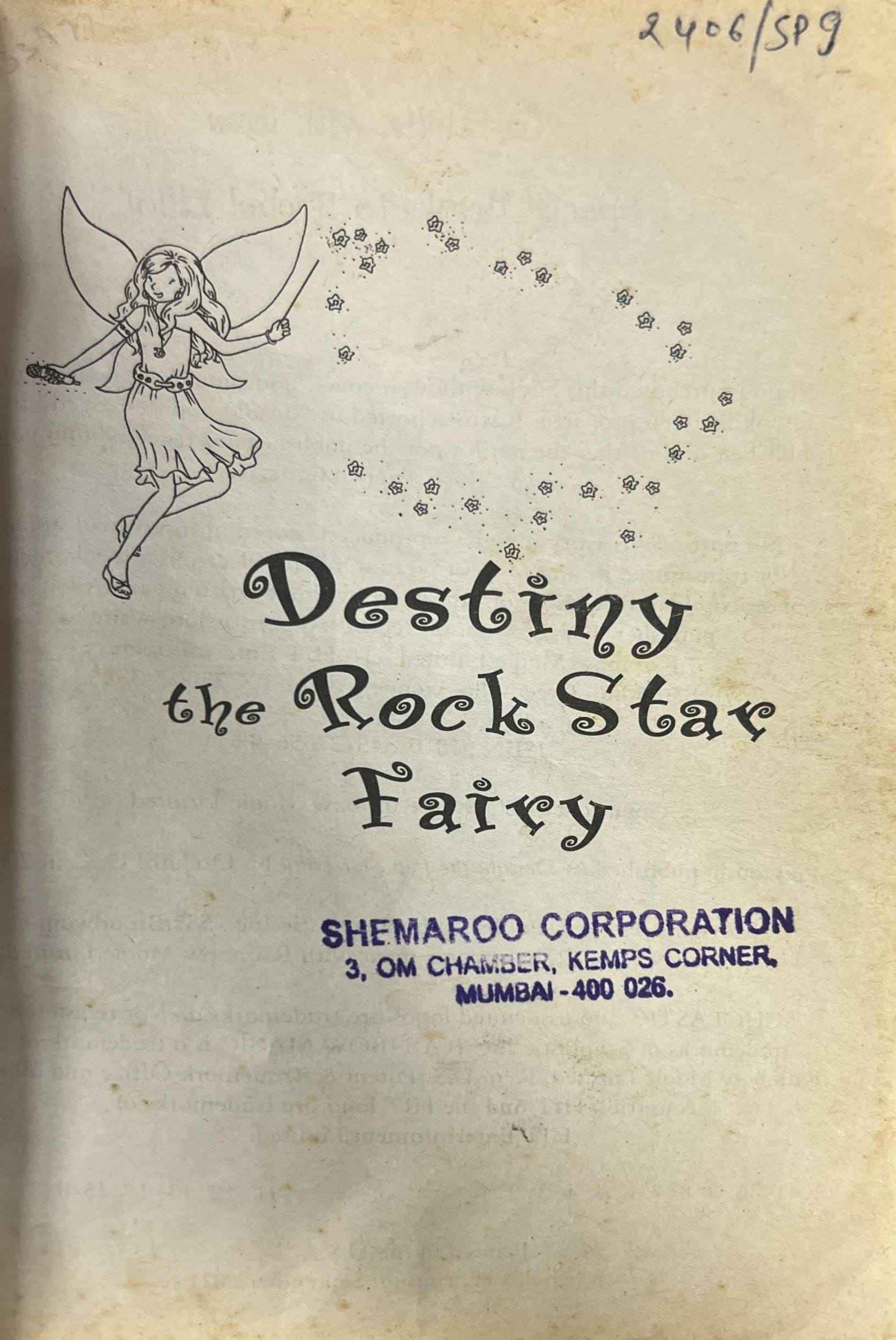 Rainbow Magic: Destiny the Rock Star Fairy (Special Edition)