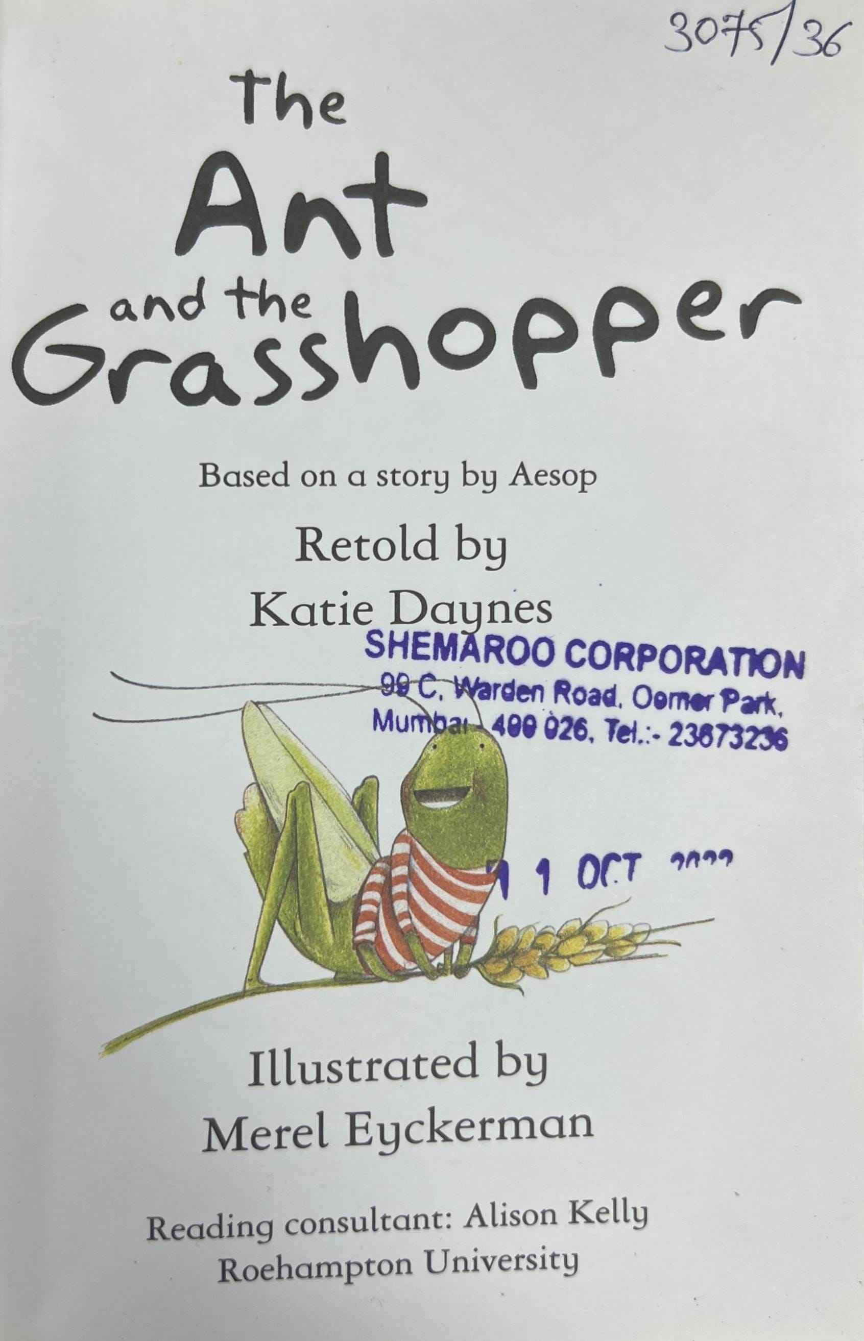 The Ant and the Grasshopper (Usborne First Reading Level One)