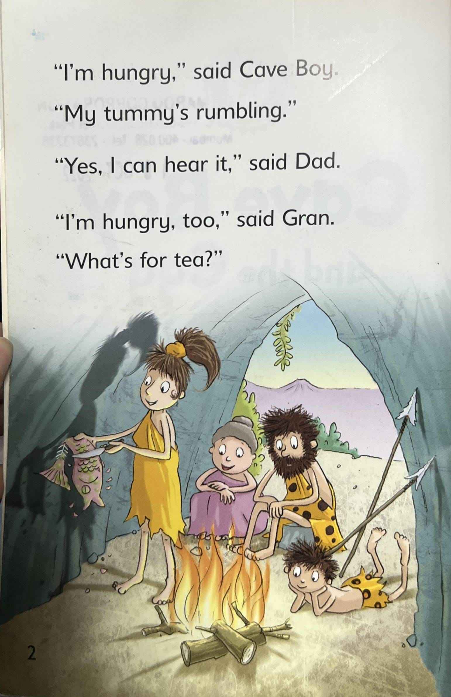 Cave Boy and the Egg